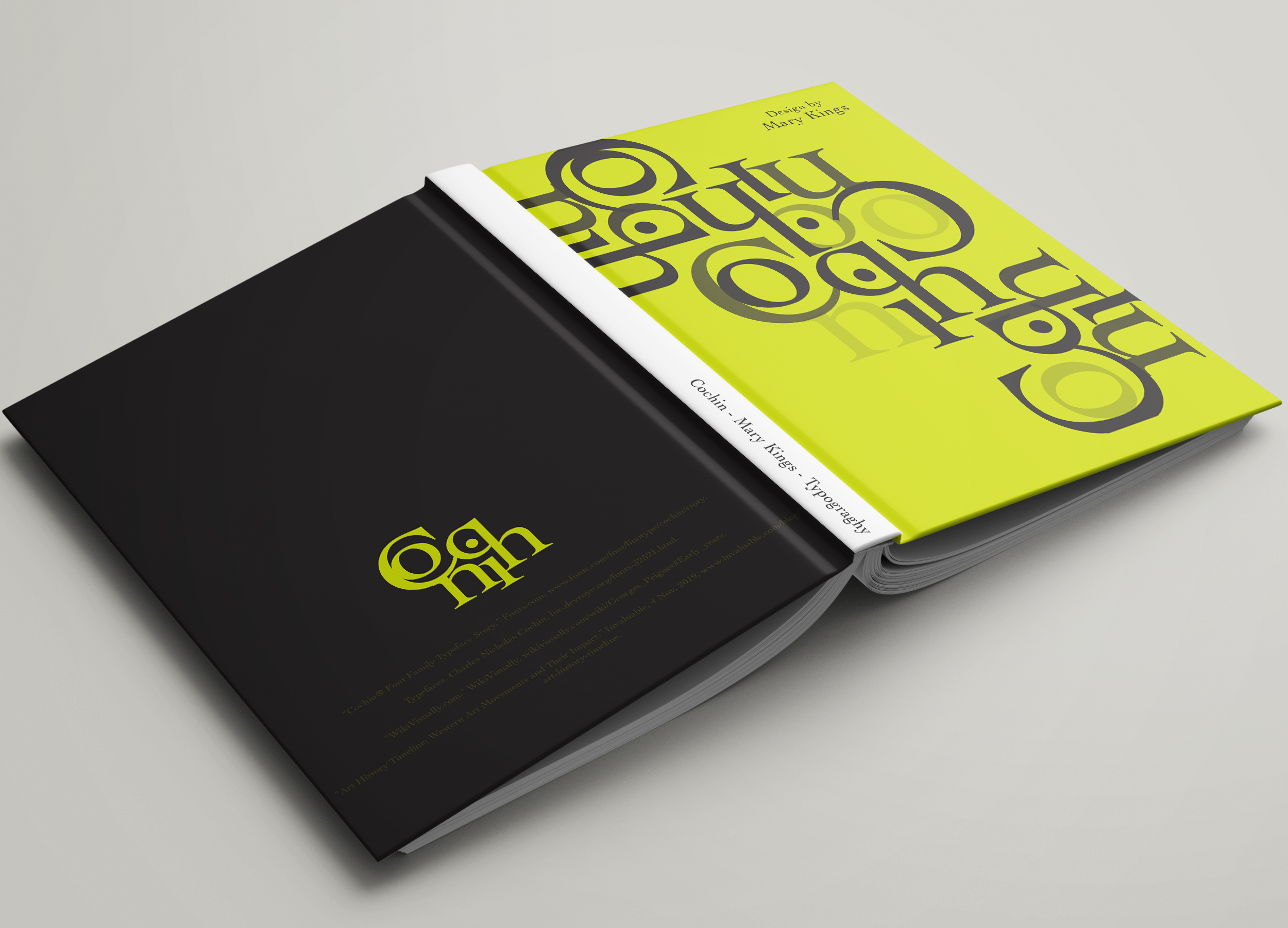 Typography Projects - Editorial Publication