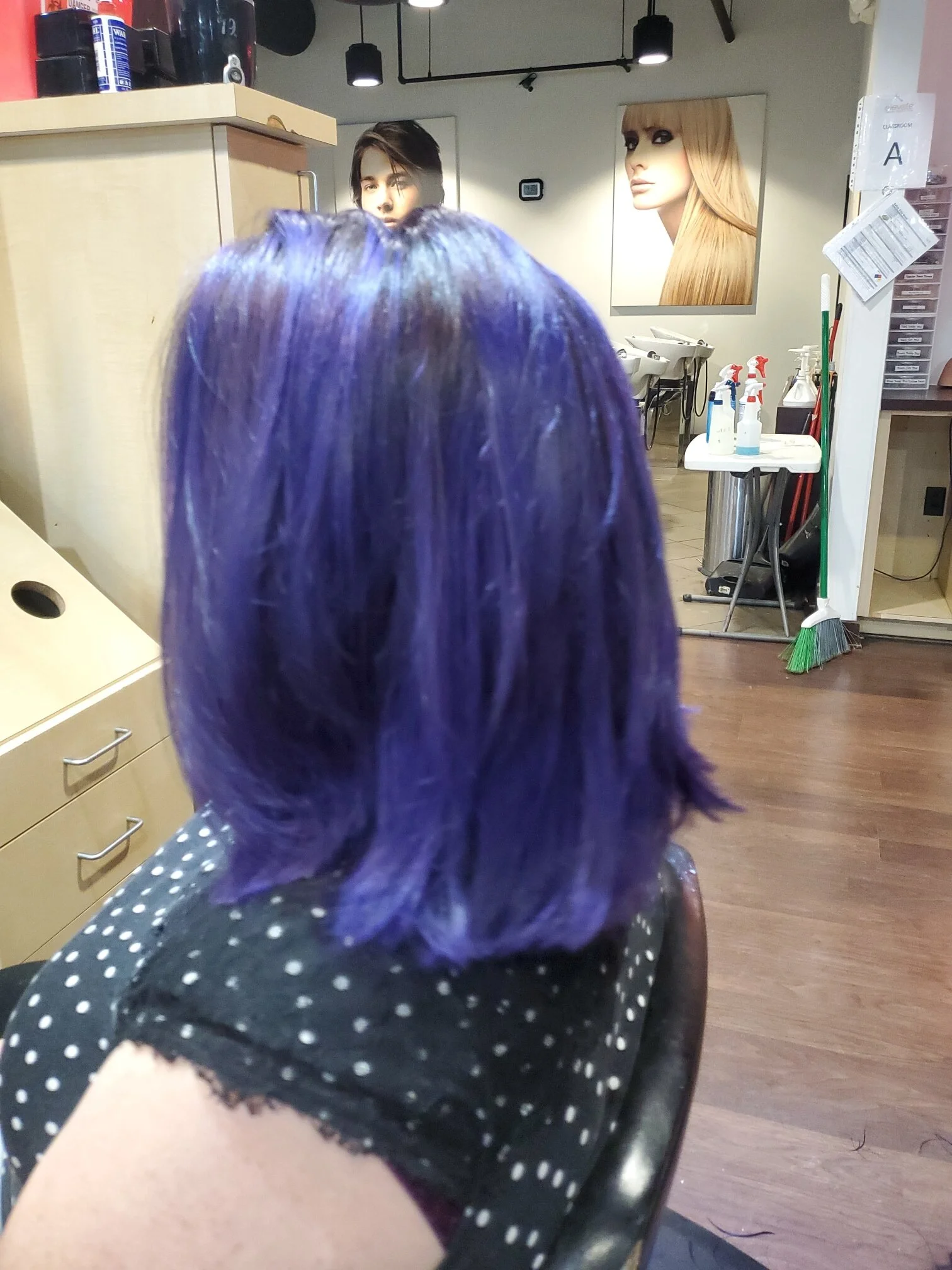 Full Fashion color/ Vivid with All Over  Lightener