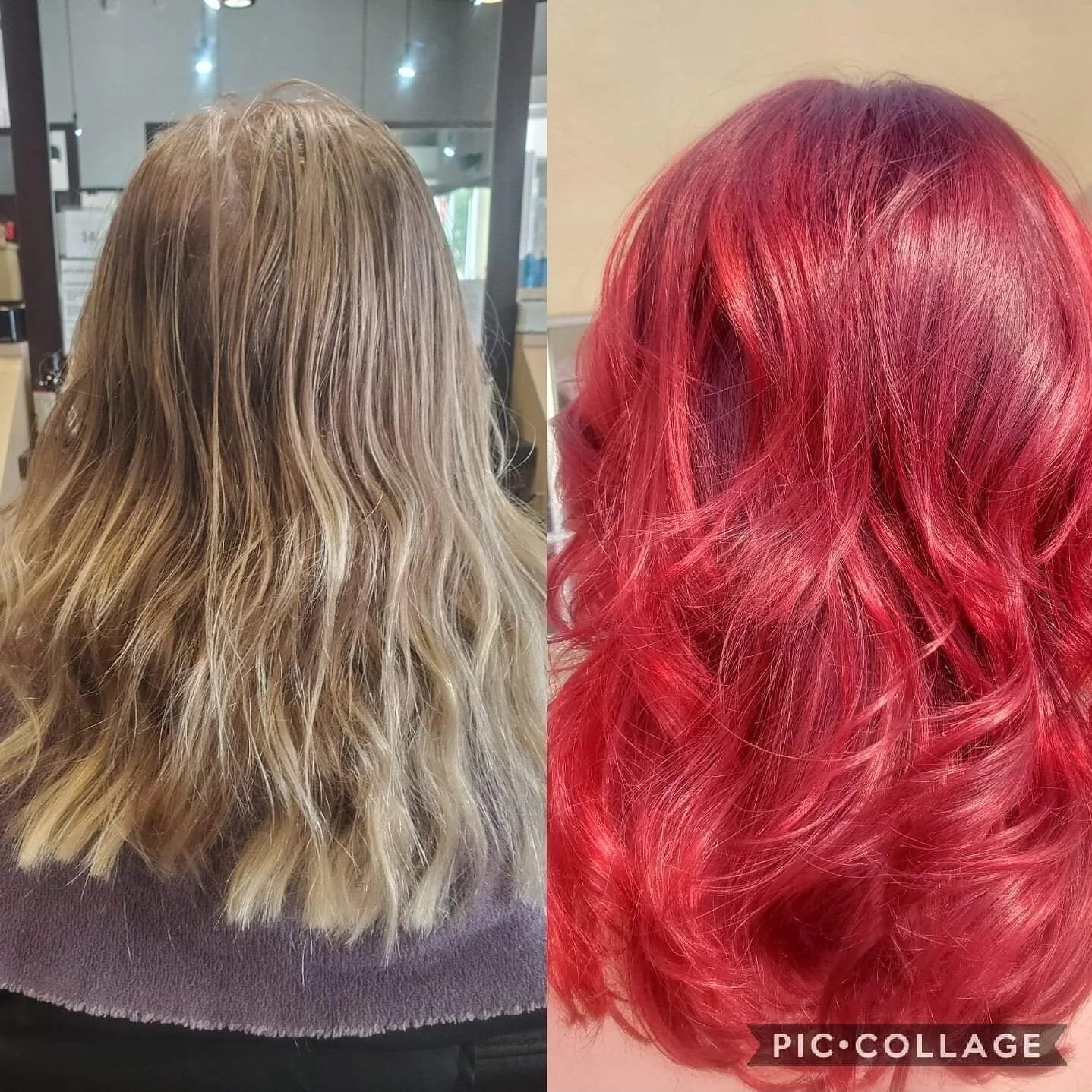 Balayage, cut, Shadow root and allover color