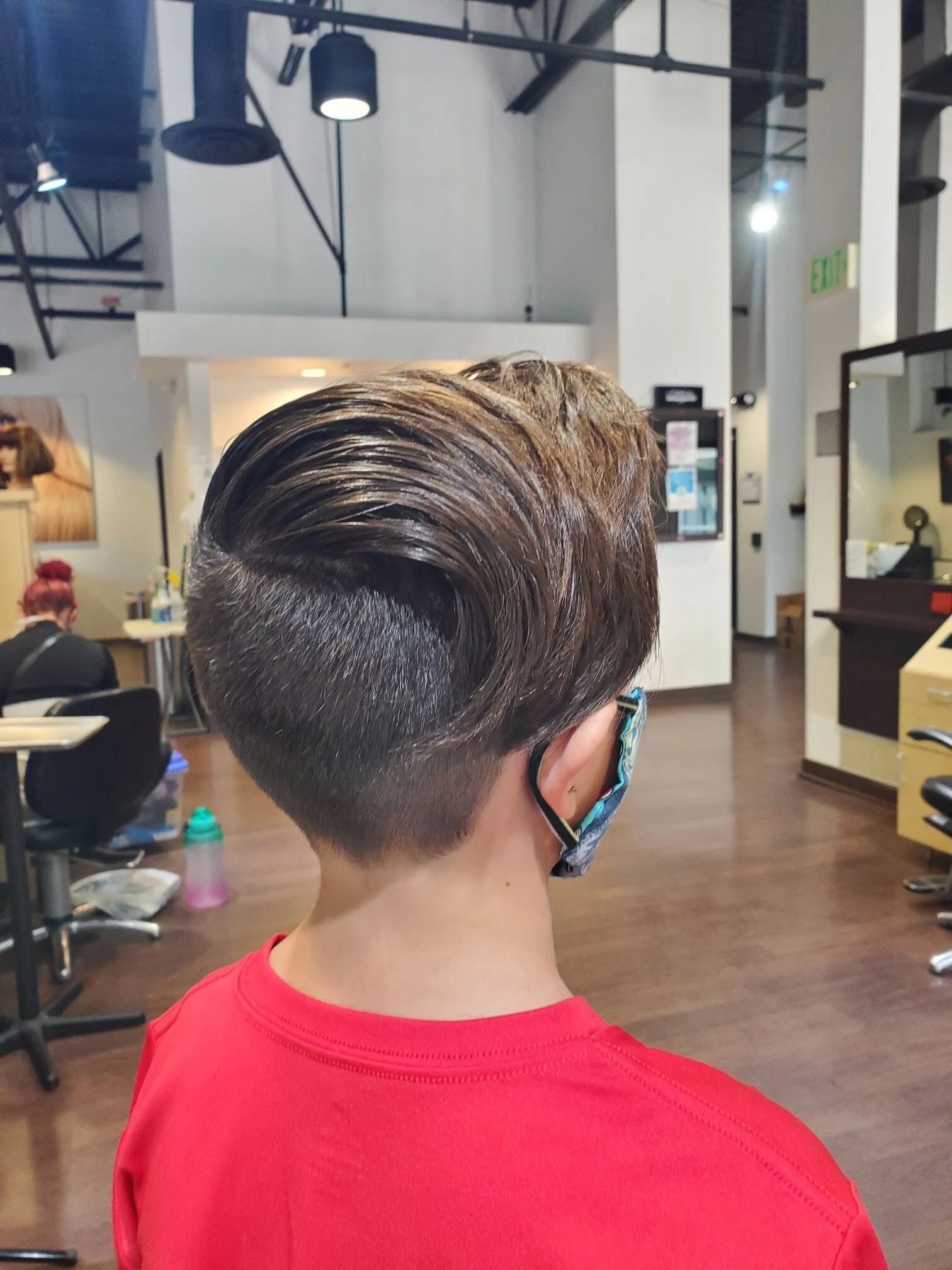 Undercut clean up ( just neck line)