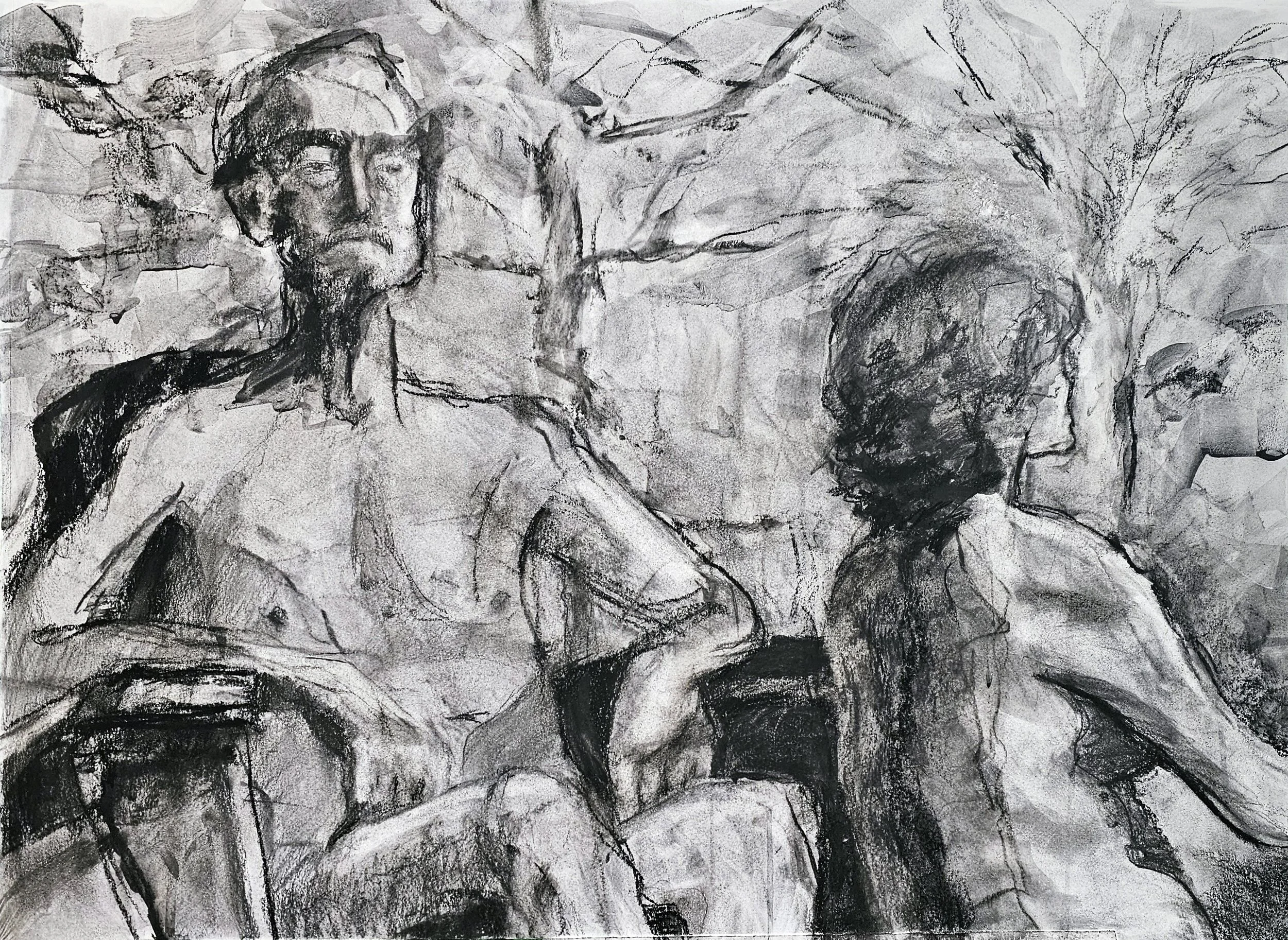 Charcoal, 18" X 24", 2026