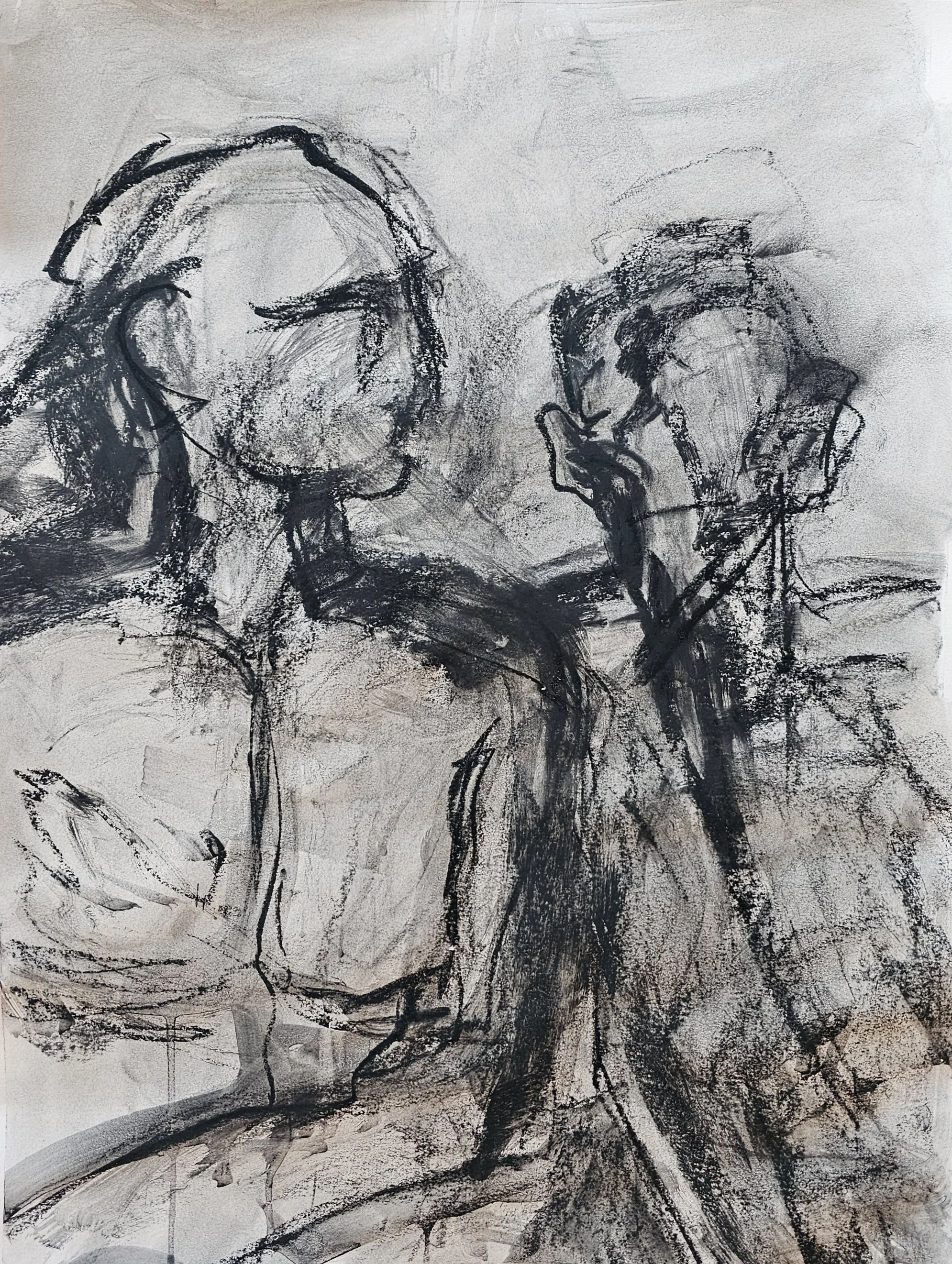 Charcoal, 24" X 18", 2026