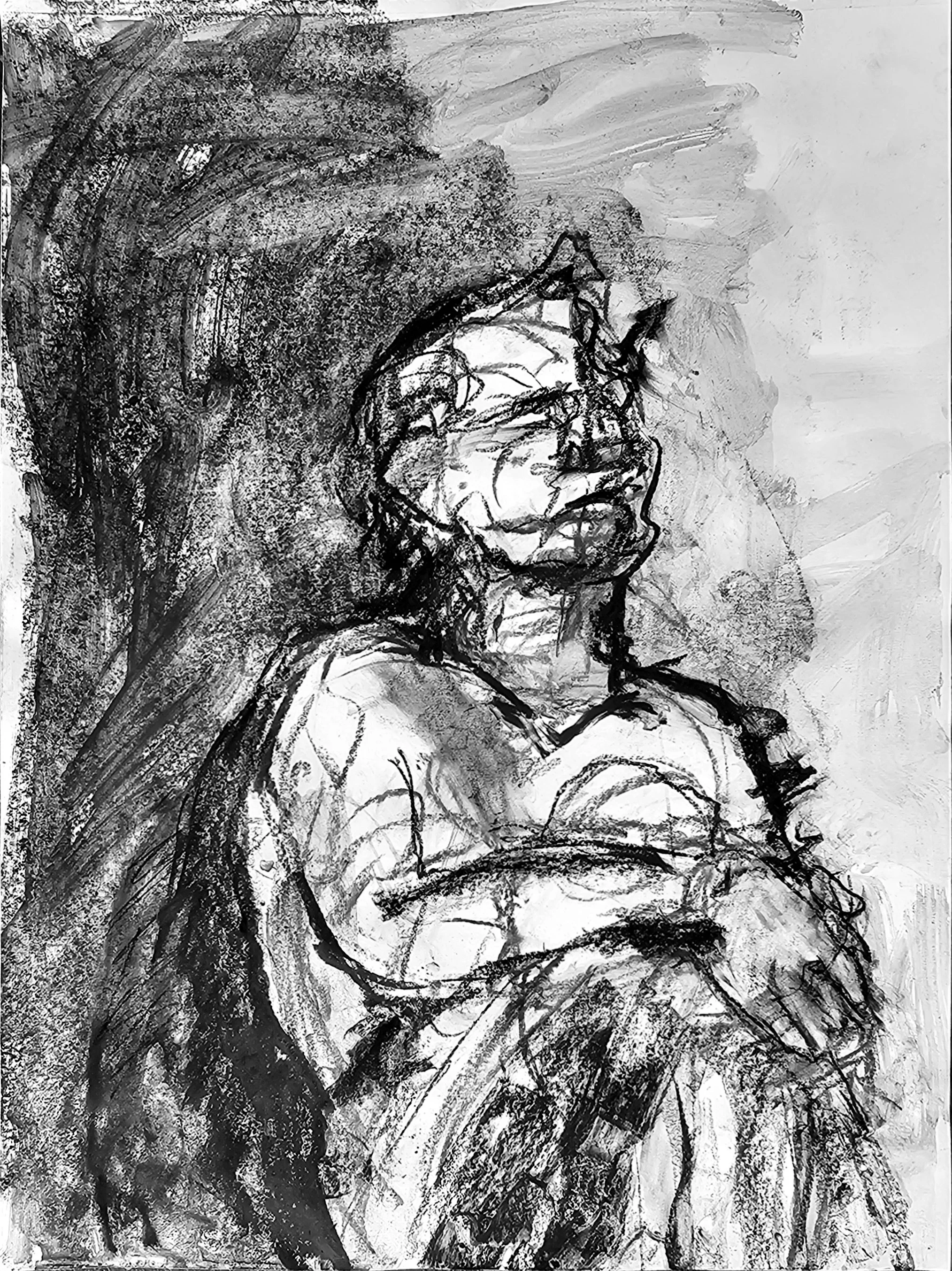 Charcoal, 24" X 18", 2026