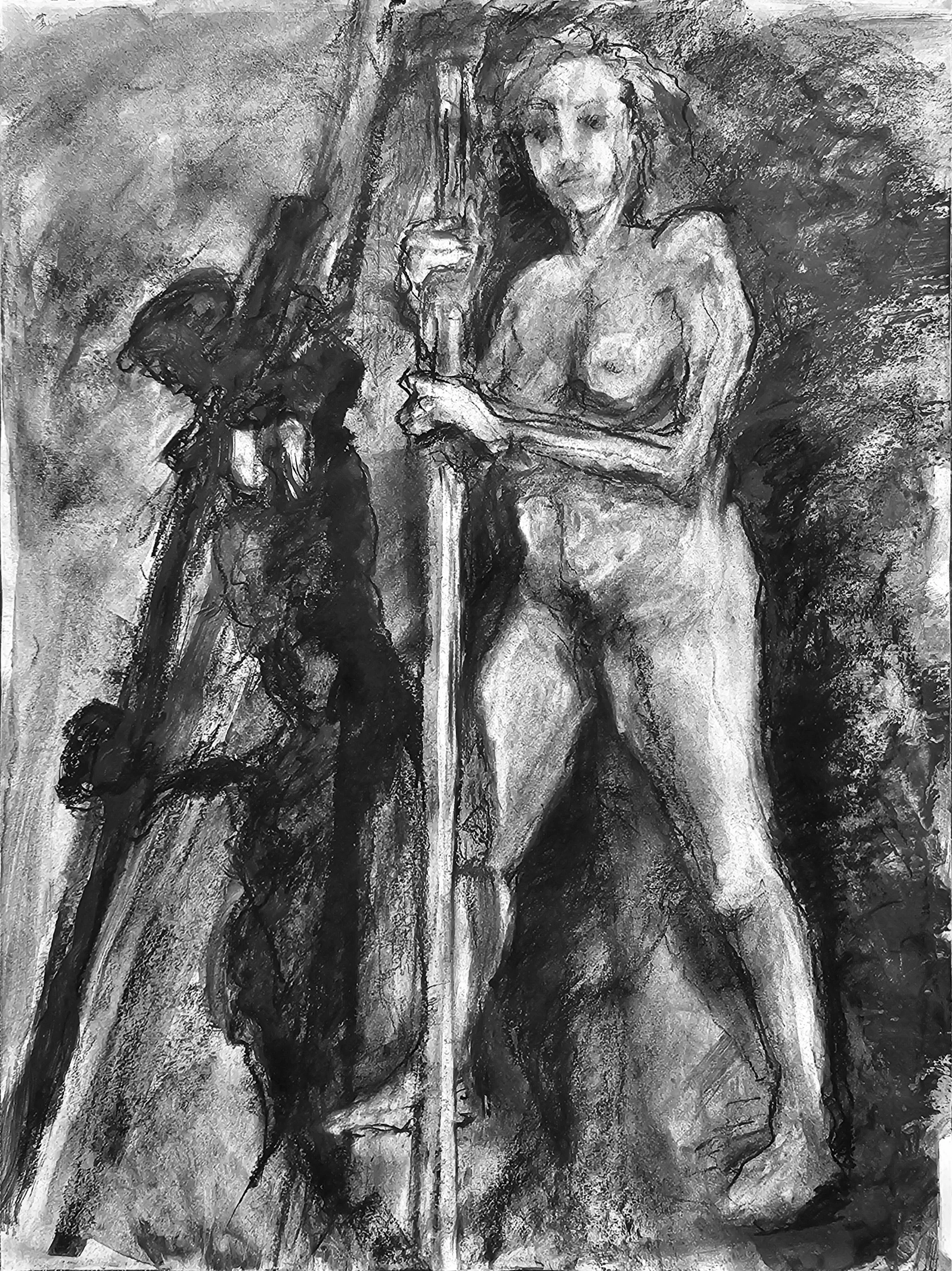 Charcoal, 24" X 18", 2026