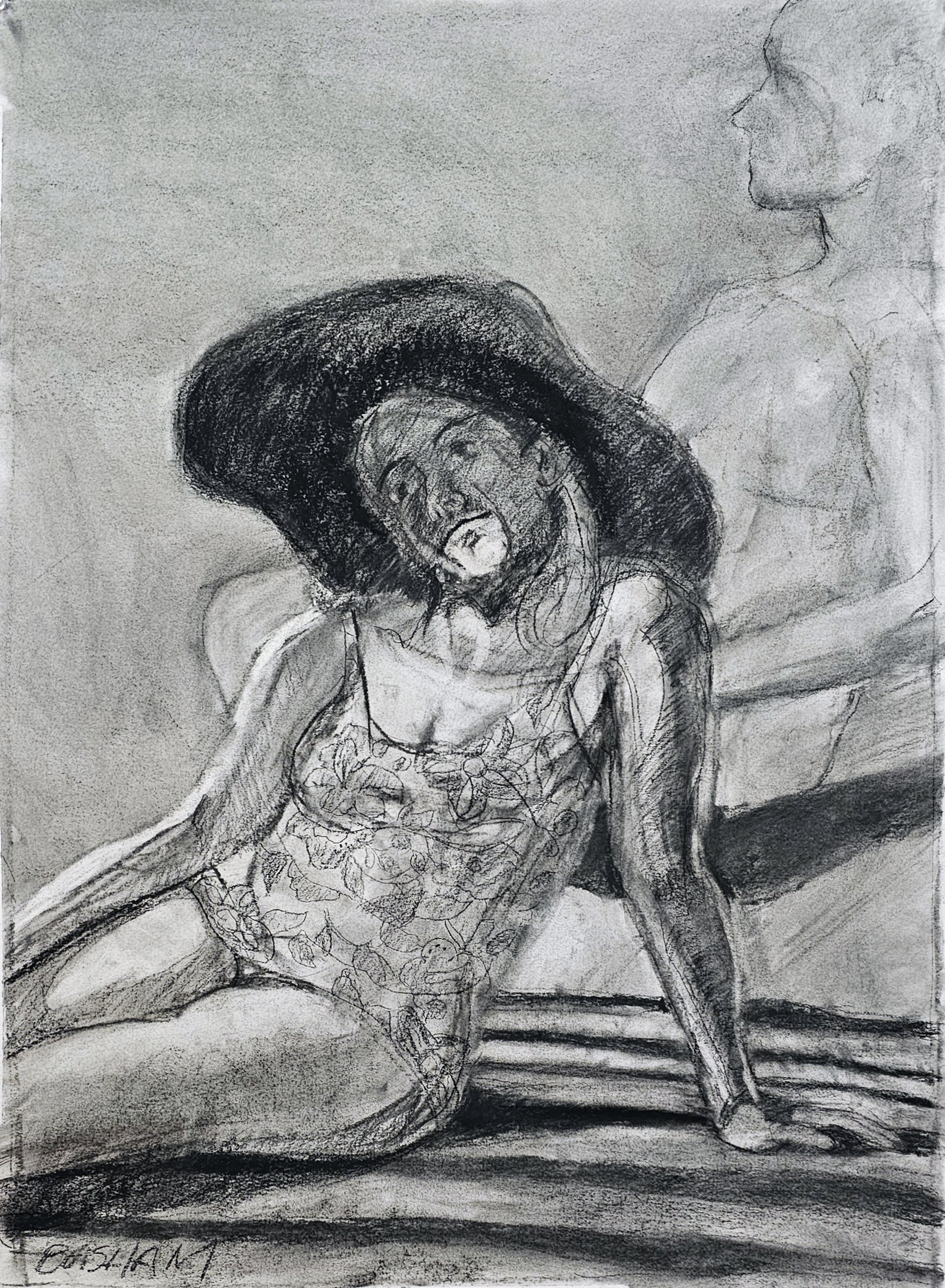 Charcoal, 24" X 18", 2026