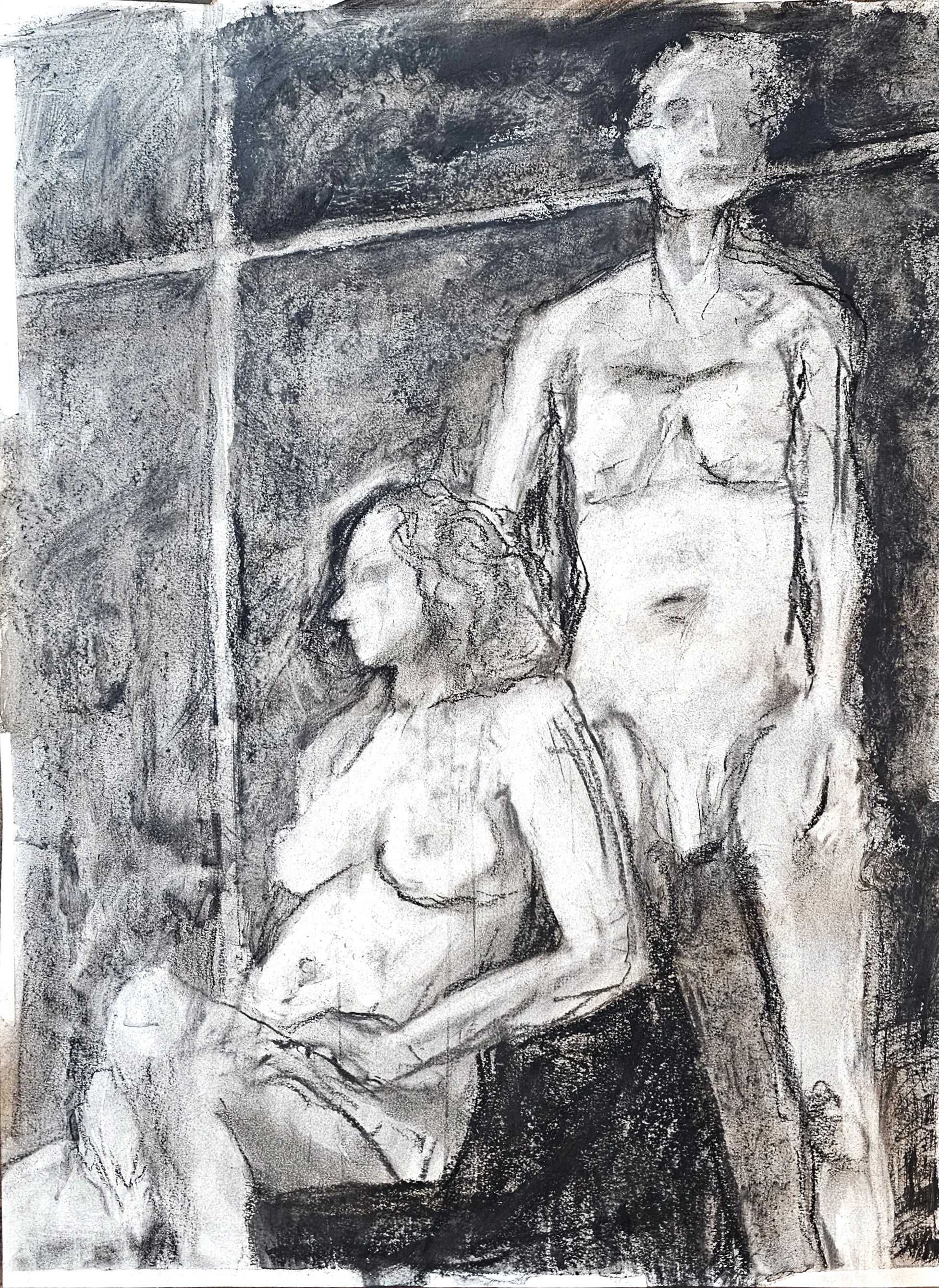 Charcoal, 24" X 18", 2026