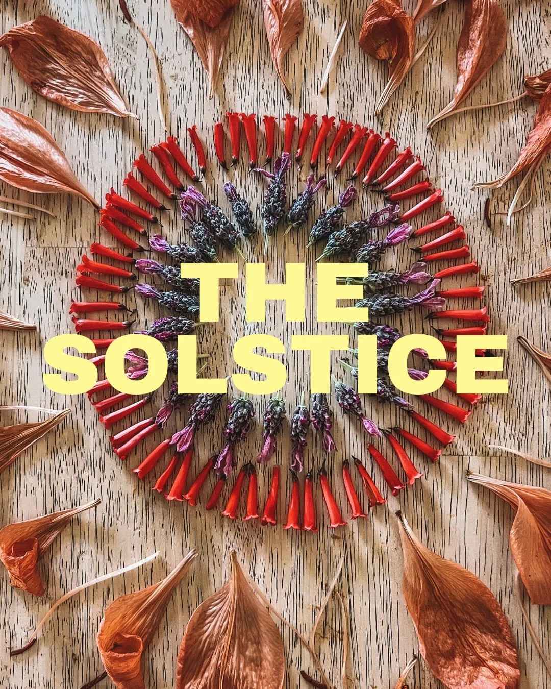 The solstice is a pause point.
A breath between seasons.
A remembering that light and dark are always in conversation.

The earth is changing direction.
So are we, whether we notice it or not.
Wherever you are in the world, this turning invites prese