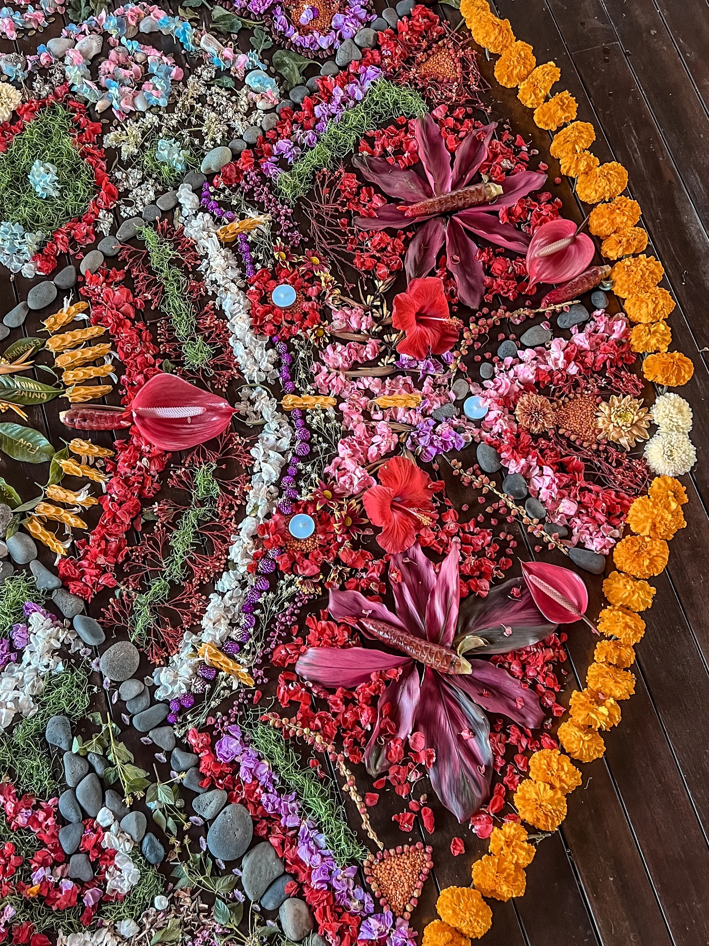 It&rsquo;s hard to even get a glimpse into the depth of what happens around an Earth Altar from photos. To not only capture the beauty of it, but the energy, intention, and transformation it holds.

This altar became the anchor point for our Rituals 