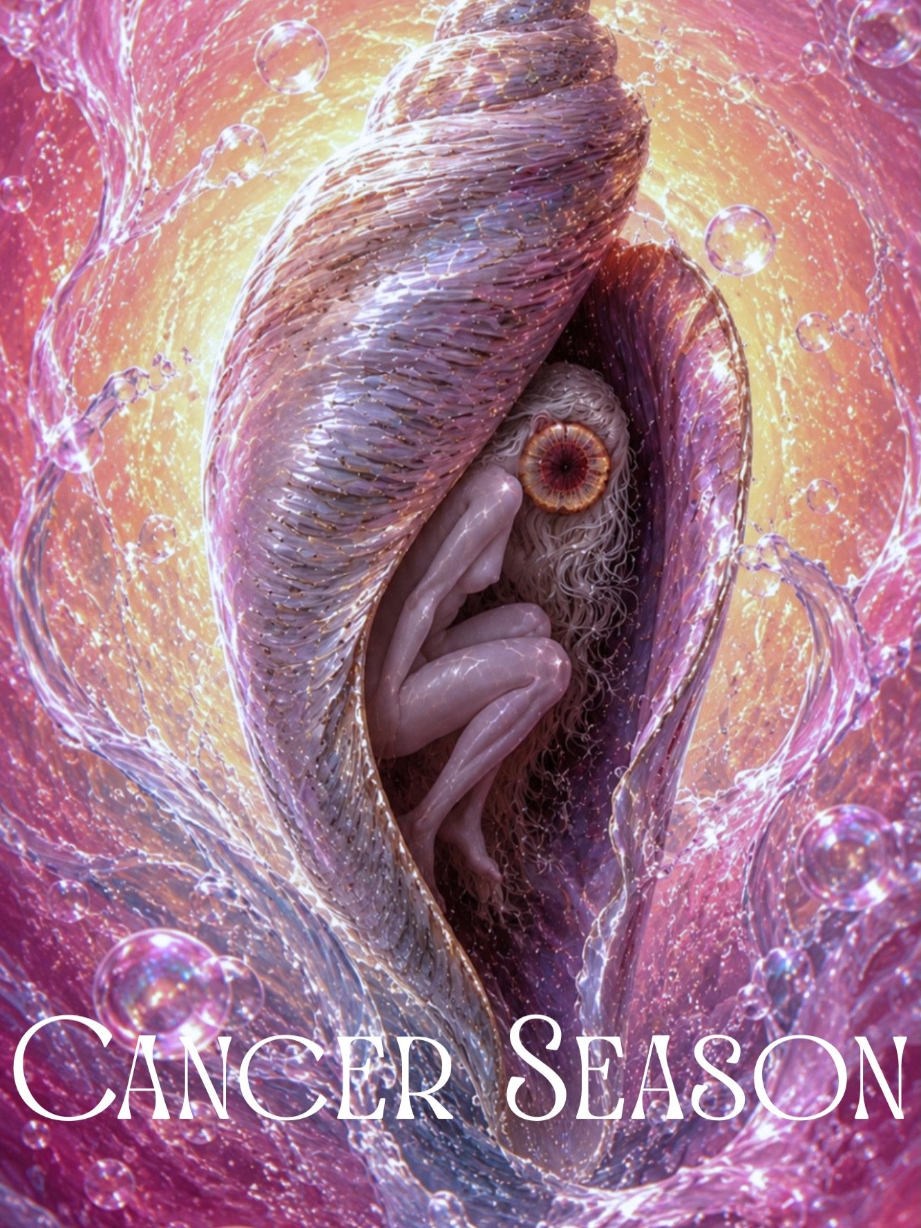 Cancer arrives with the Solstice, a powerful turning point in the yearly cycle. In the Northern Hemisphere, Cancer season begins alongside the Summer Solstice, when the light reaches its peak, the days are longest, and life turns toward warmth, growt