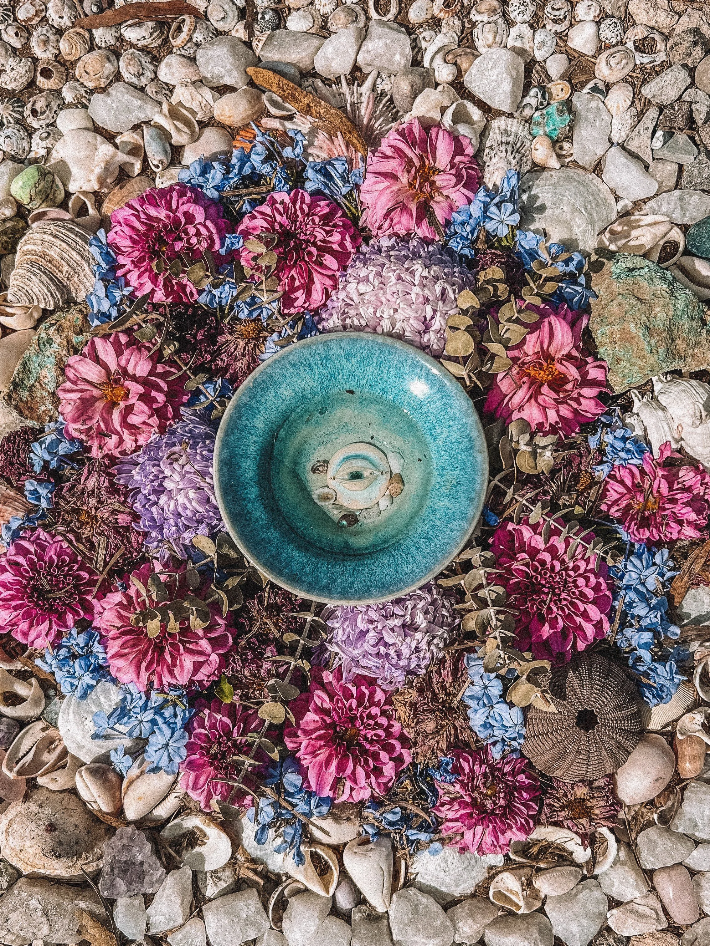 A selection of my favourite shell heavy Earth Altars 🐚

I find shells fascinating! As children (and some of us continued this into adulthood 😂) we filled our pockets with them, lined them up on windowsills, traded them like mermaid currency, and ca