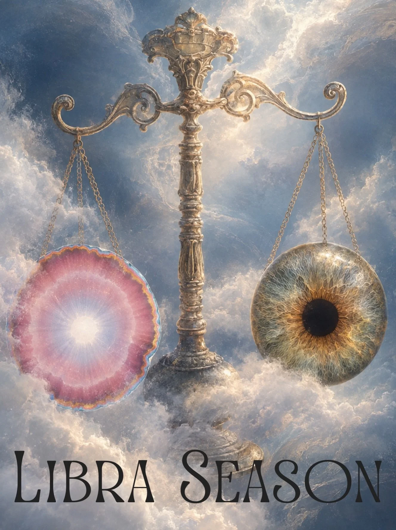 Libra arrives at the turning point of the seasons, when day and night stand in balance. In the Northern Hemisphere, this marks the beginning of Autumn, as the natural world begins to slow, release, and turn inward. In the Southern Hemisphere, it mark