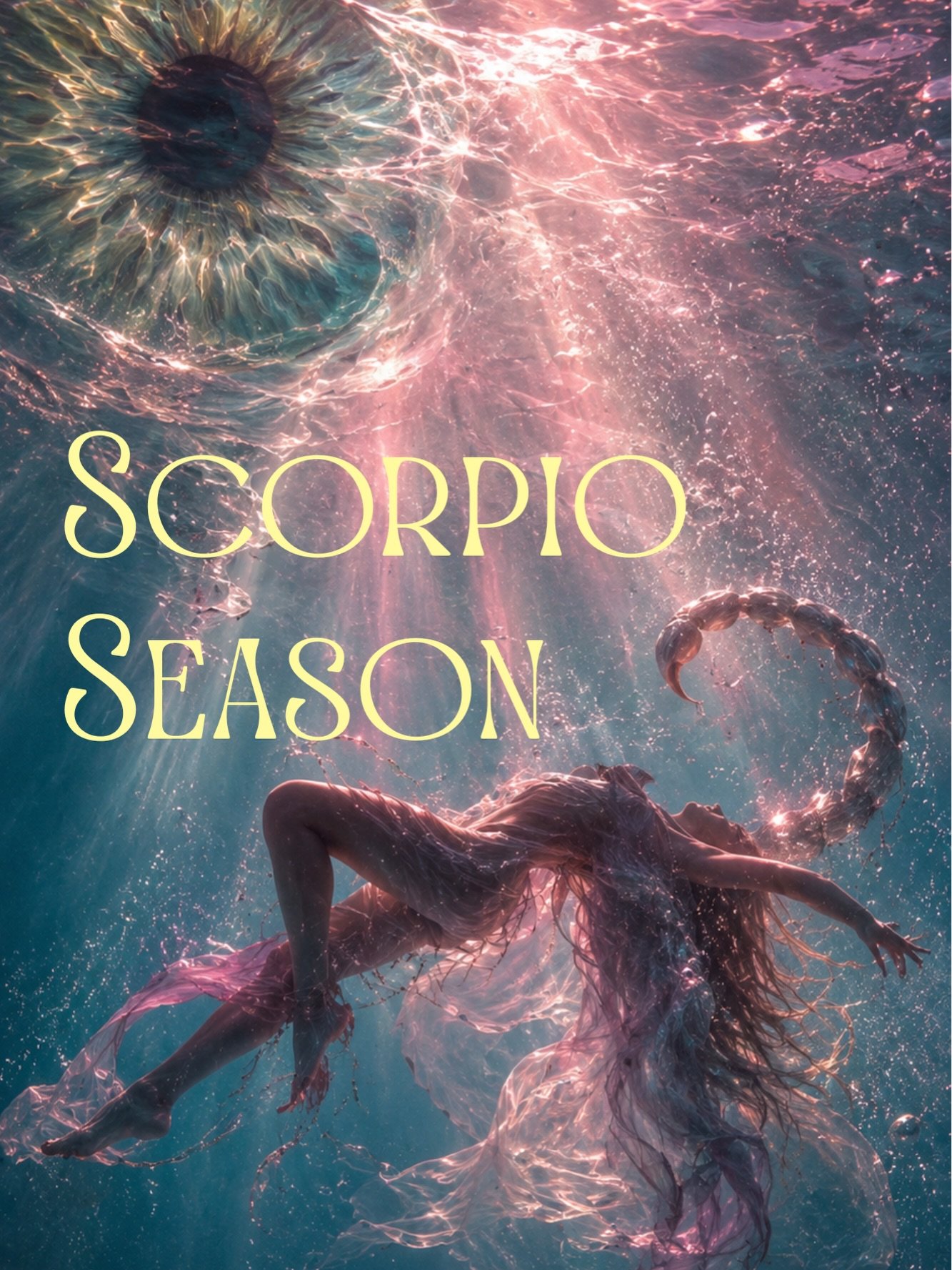 Scorpio arrives in the heart of Autumn in the Northern Hemisphere and the heart of Spring in the Southern Hemisphere. In the north, the natural world begins to decay, transform and return to the unseen, while in the south, new growth emerges and life