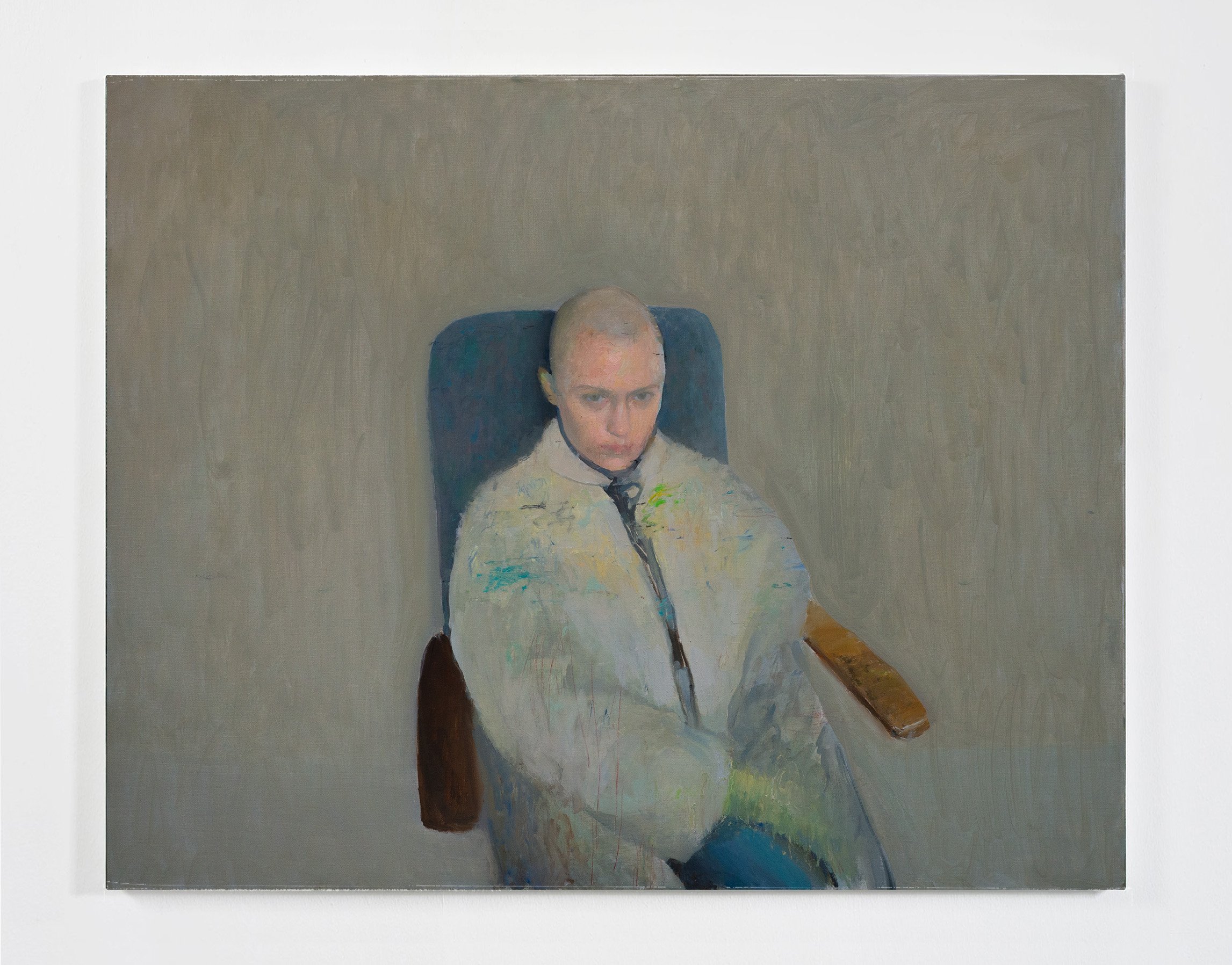 CHAIR, 2026, oil on linen, 100 x 80 cm