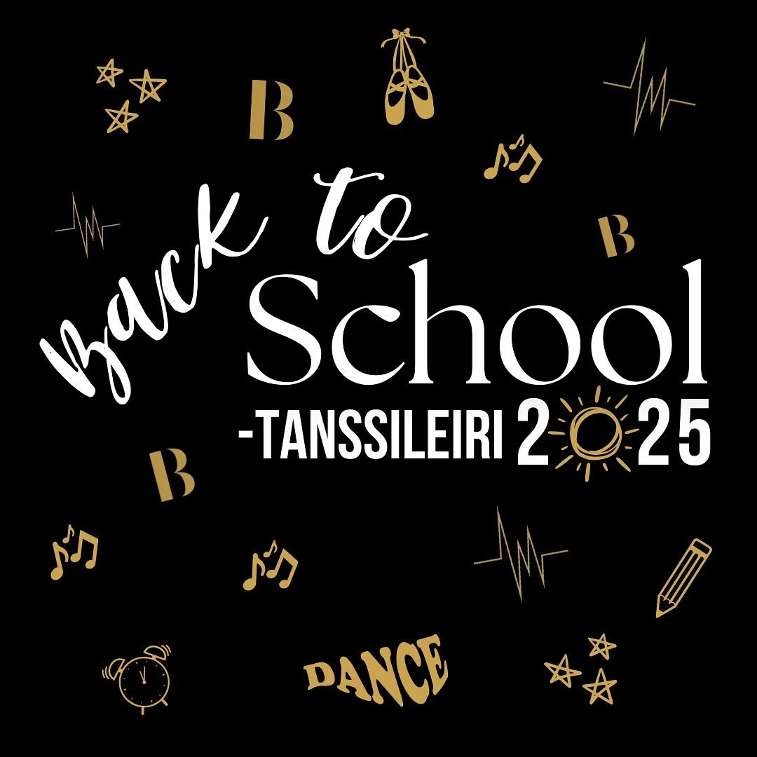 𝗕𝗔𝗖𝗞 𝗧𝗢 𝗦𝗖𝗛𝗢𝗢𝗟 - 𝗧𝗔𝗡𝗦𝗦𝗜𝗟𝗘𝗜𝗥𝗜🎶⏰

Elokuussa leireill&auml;&auml;n ennen koulun starttia!
Beat Dance Company j&auml;rjest&auml;&auml; kolmip&auml;iv&auml;isen tanssileirin alakouluik&auml;isille lapsille maanantaista keskiviikkoo