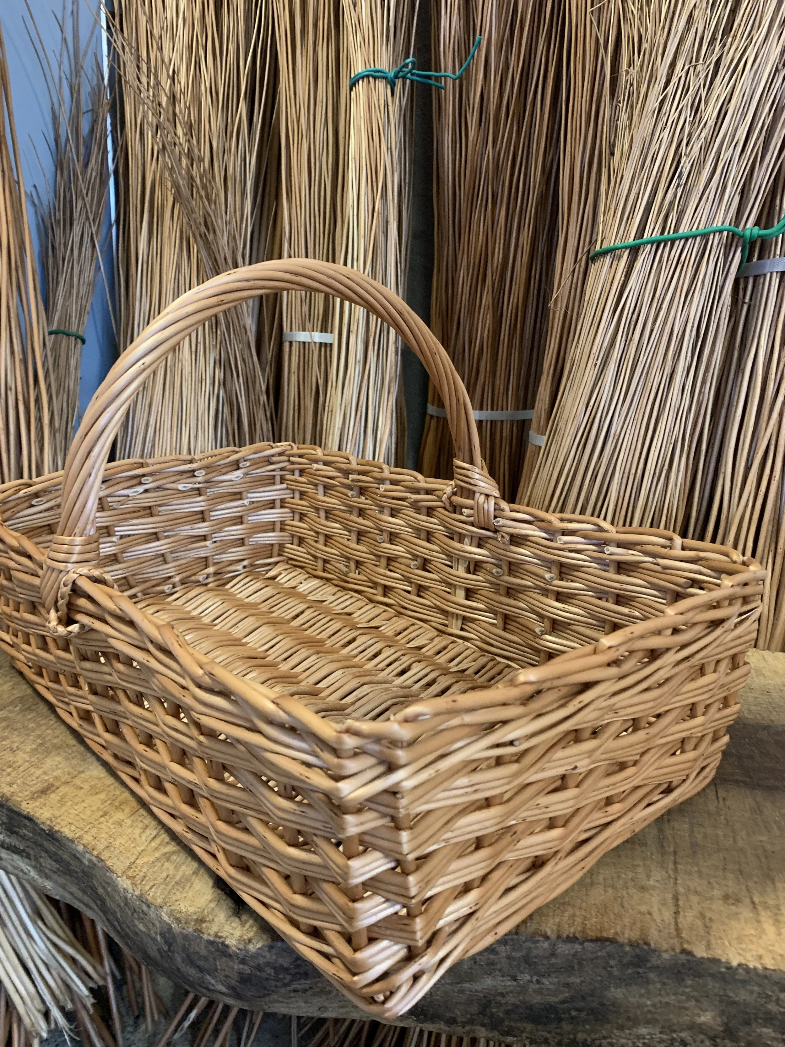 English square shopping basket 2#