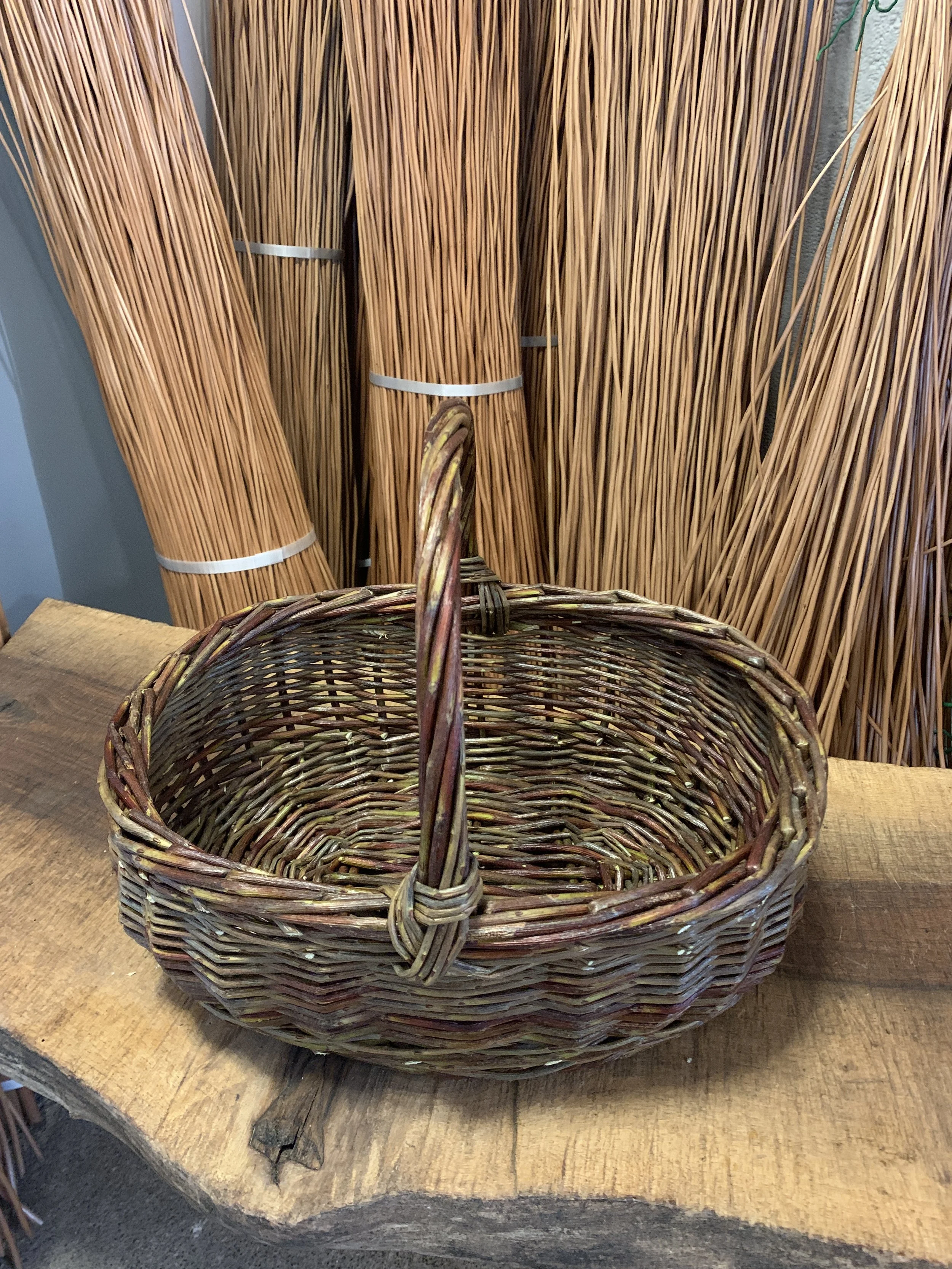 Oval foraging basket #2