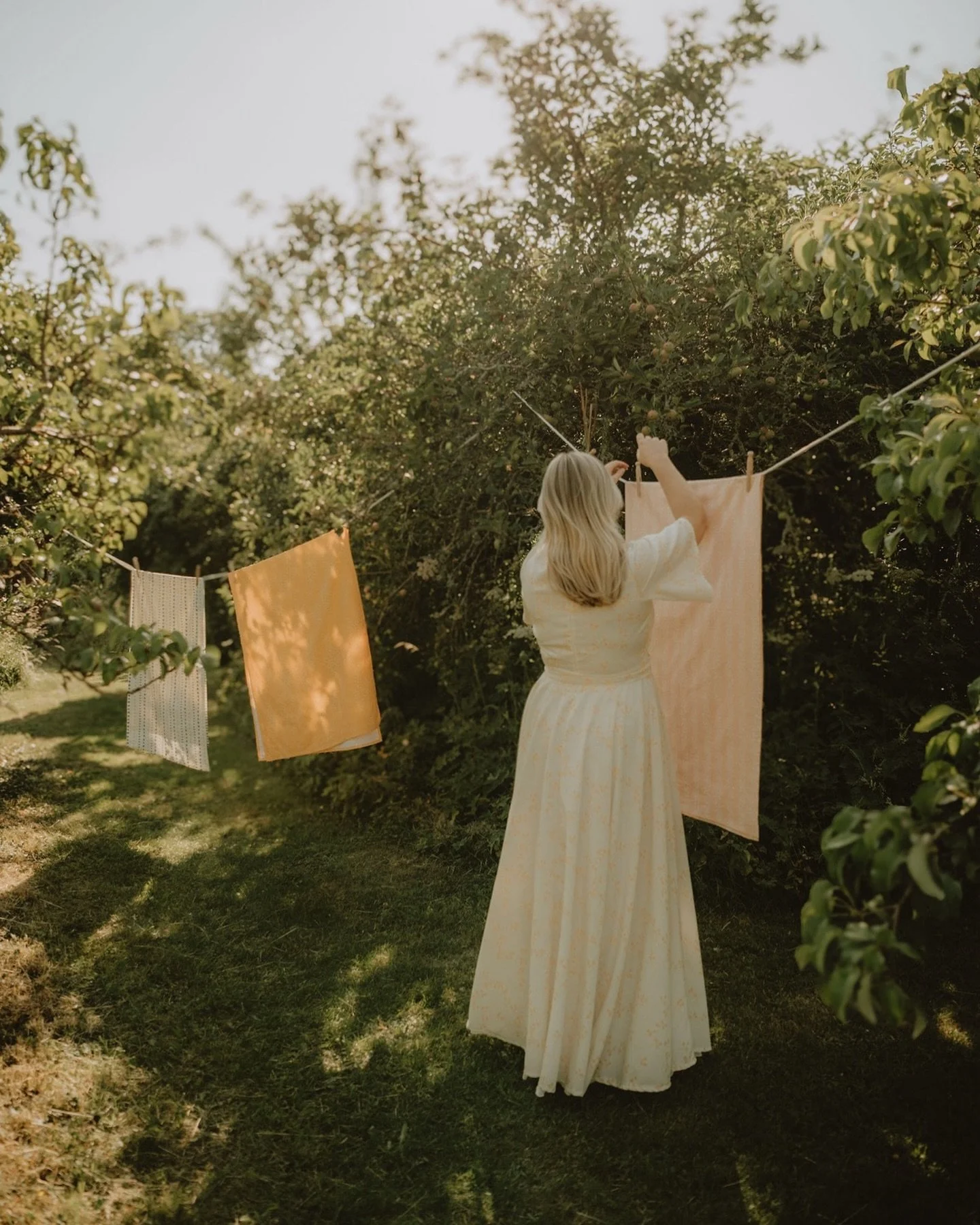 Memories from last summer for @megan_haigh_design 

#summerdays #washingline #orchards