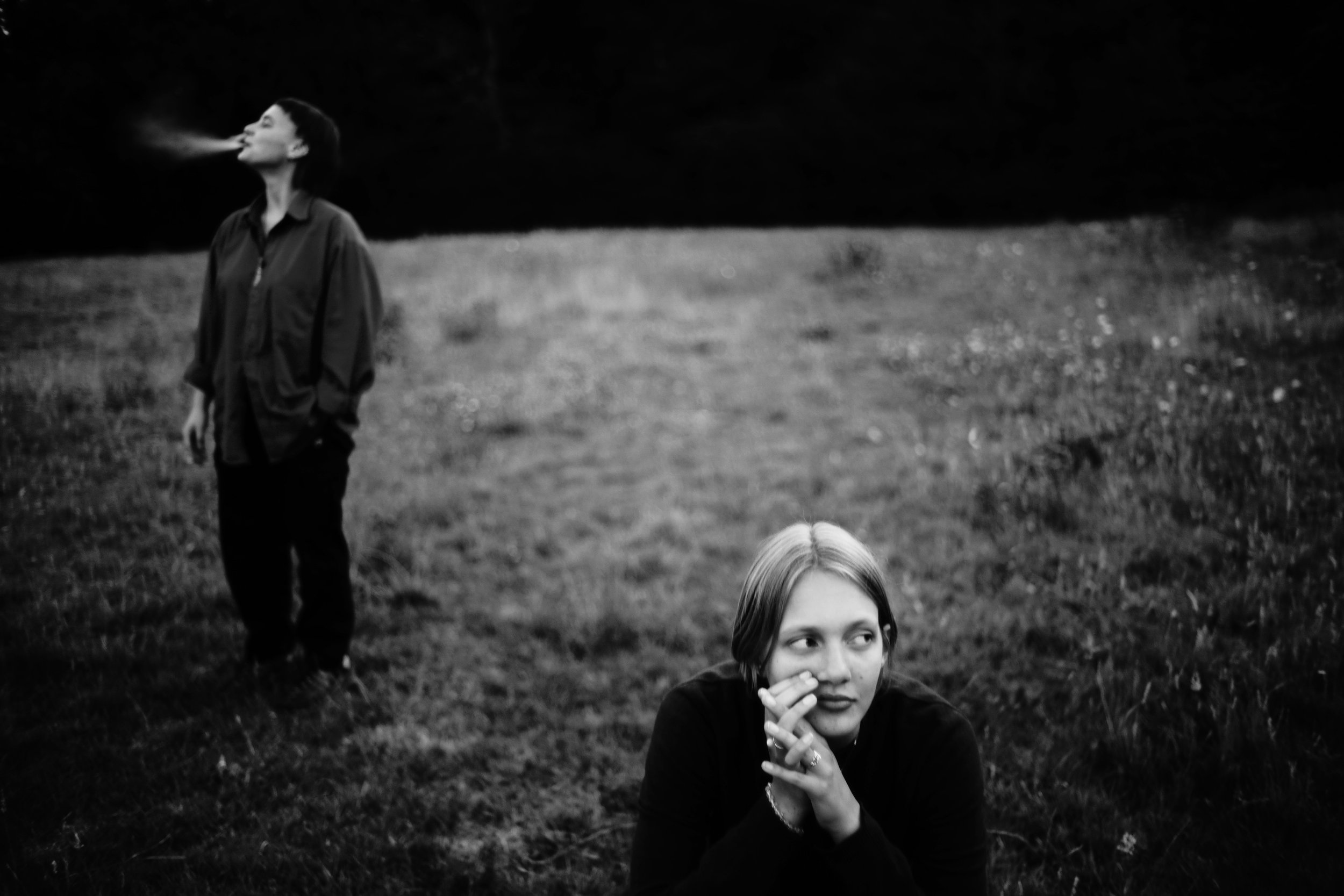 'Maria and Clem in Hampstead Heath',2020