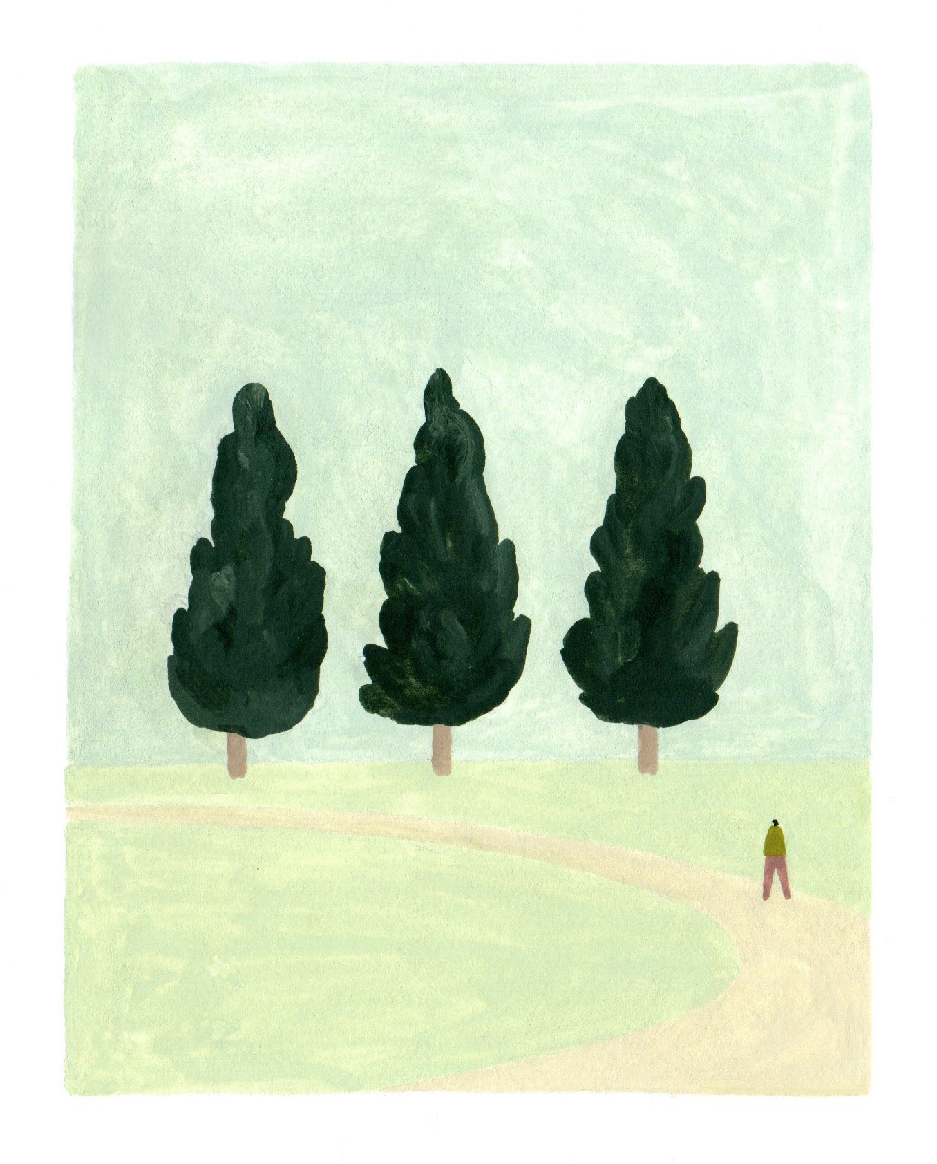 'Three Trees', 2024