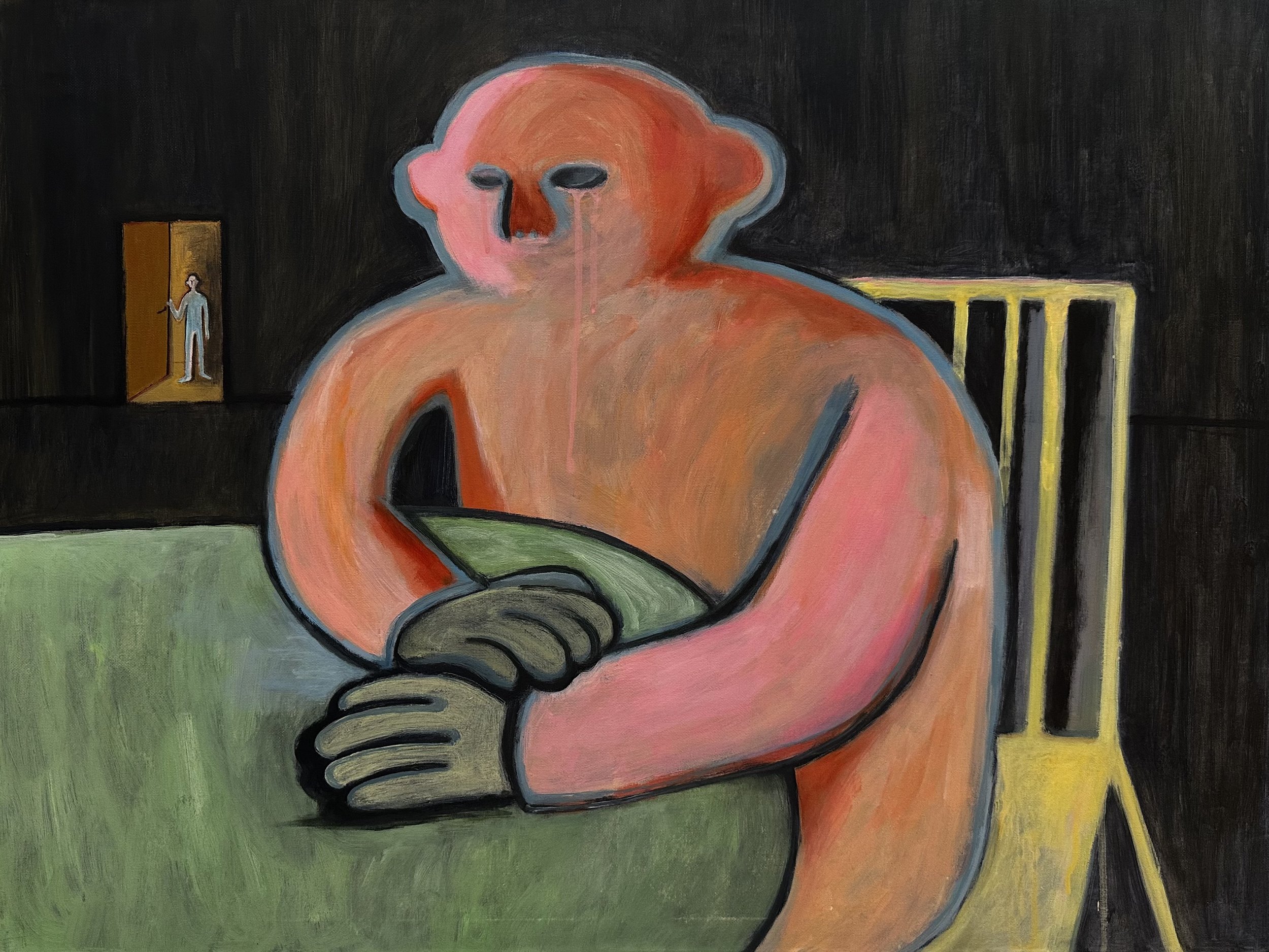 Can you stop crying_Acrylic and Oil on canvas_60cm_80cm_2024 - Tianxi Wang.jpeg
