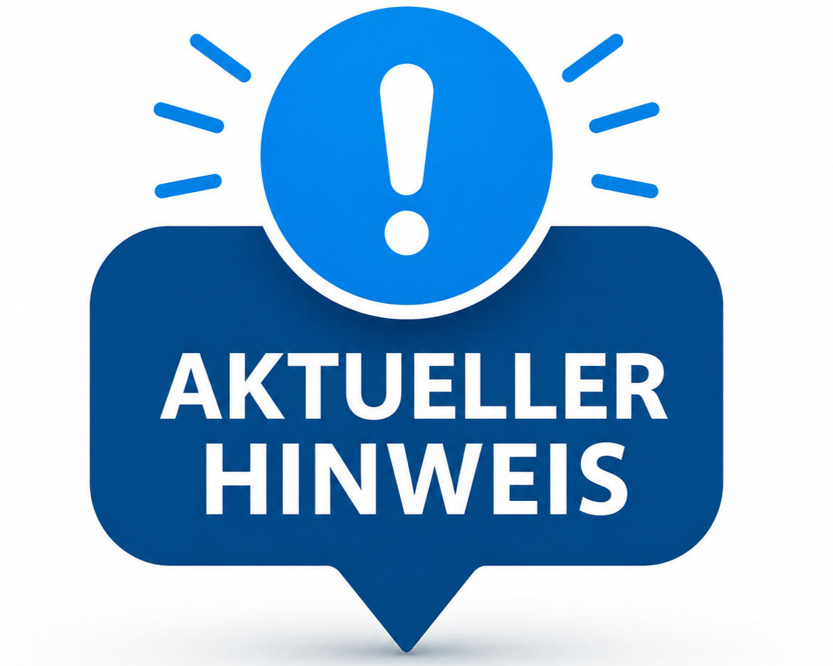 Aktueller Hinweis