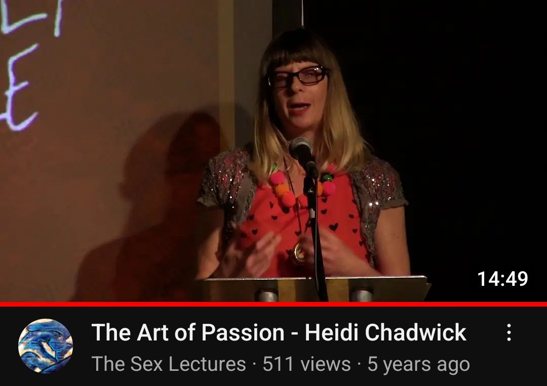 The Art of Passion: The Sex Lectures Manchester - Heidi Hinda Chadwick