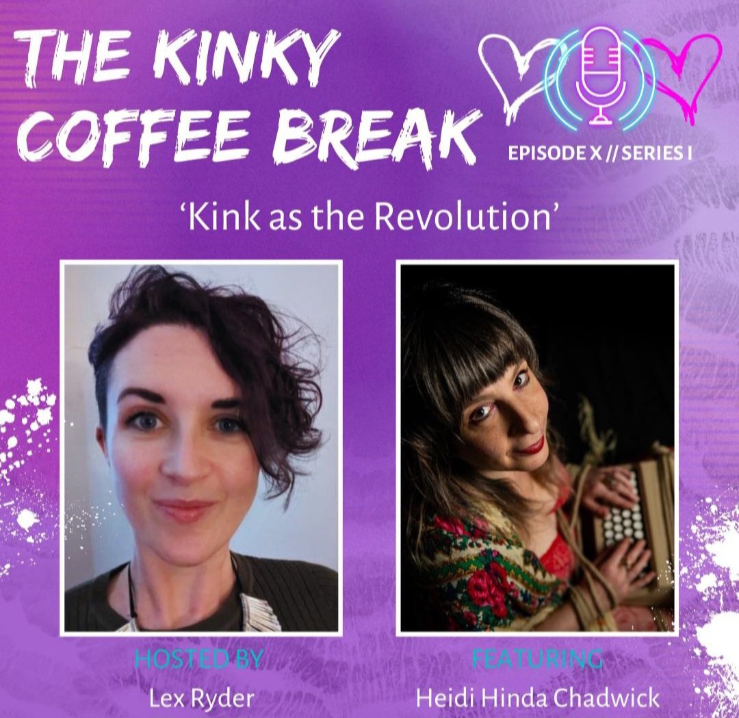 The Kinky Coffee Break Hosted by Lex Ryder. Ep 10 Kink as the Revolution with Heidi Hinda Chadwick