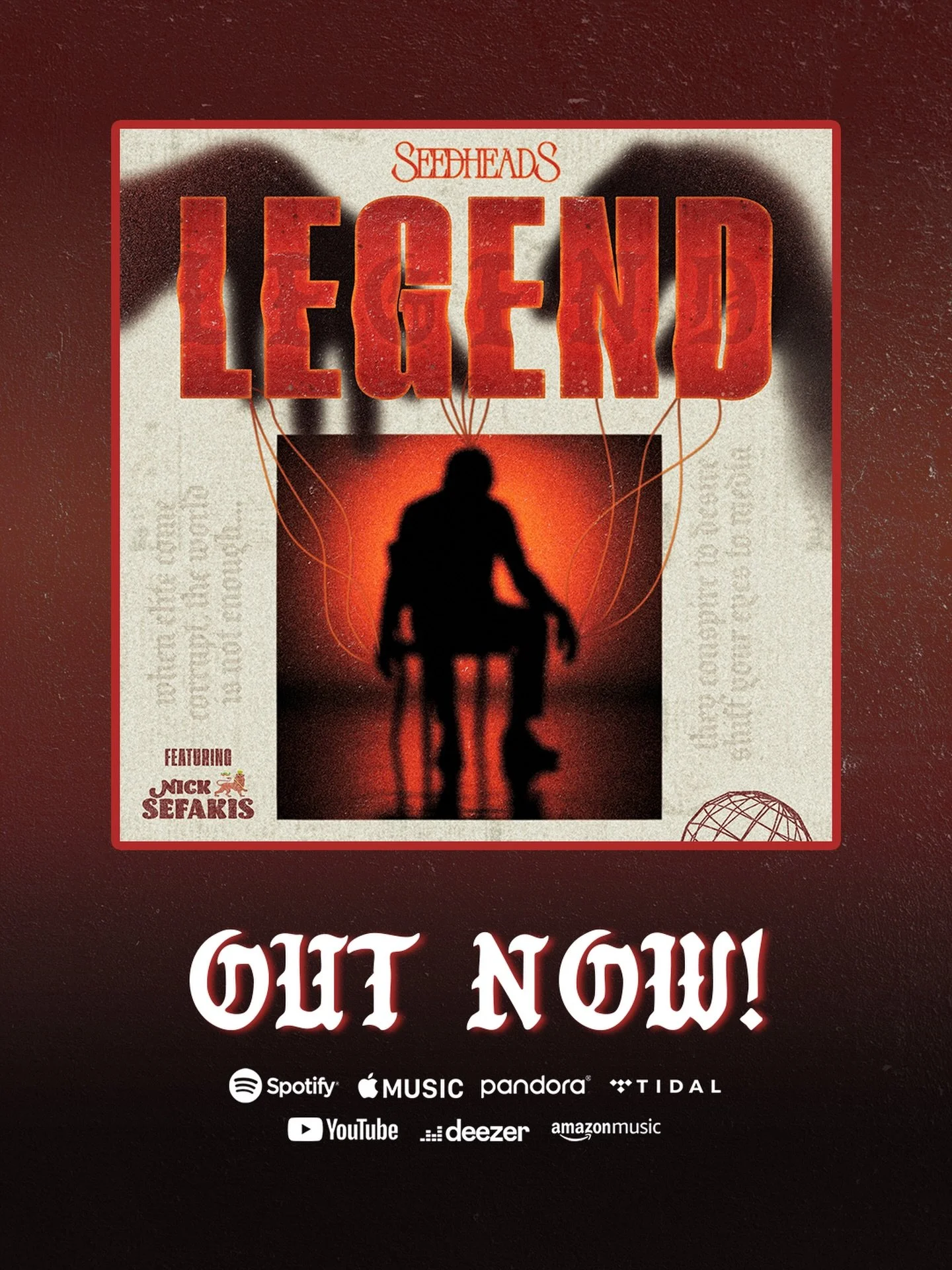 &lsquo;LEGEND&rsquo; feat. @nsefakis OUT NOW🔥📺

To share our first ever collaboration with Nick is an honor and we could not be more excited for how this one turned out. Find it on your favorite streaming services NOW!🔊🌎

Big up to everyone invol