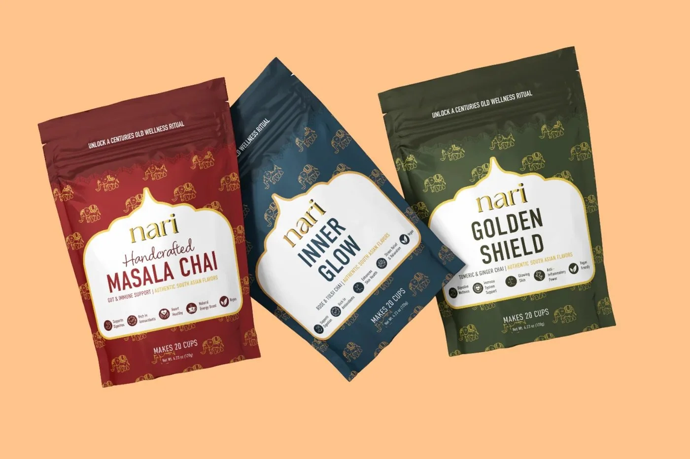 Steeped in Heritage - Packaging Design for Nari Chai
