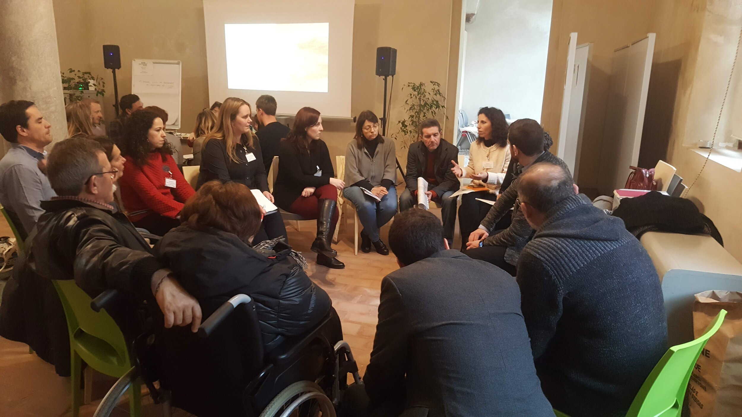 Mantova local C-Change group meets C-Change city partners, Mantova, January 2019