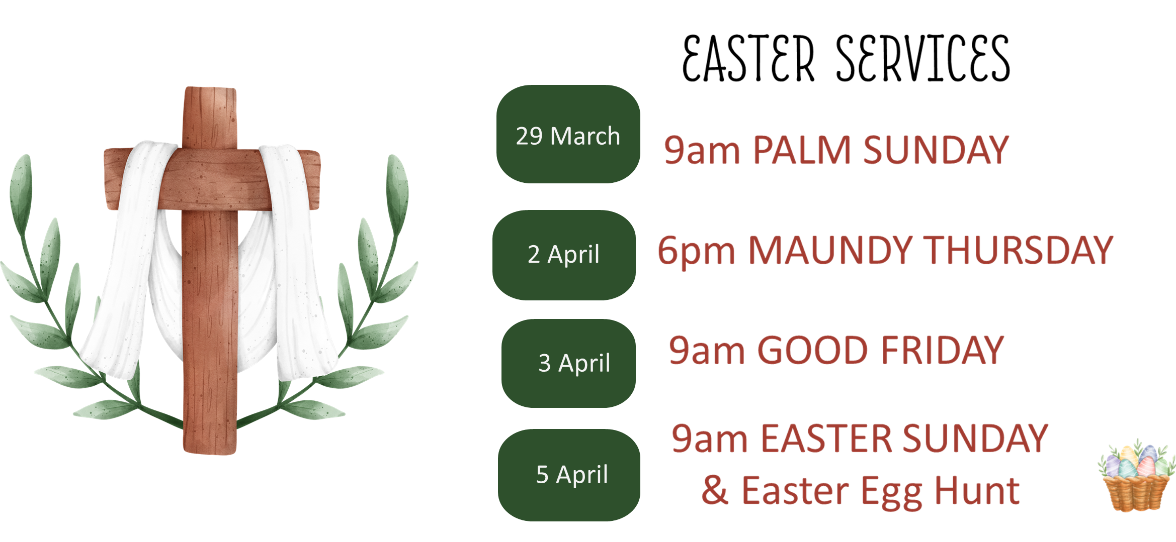 Easter 2026 Services