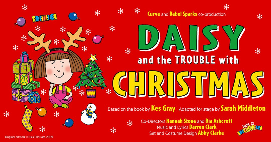 Sarah Middleton’s Adaptation of DAISY AND THE TROUBLE WITH CHRISTMAS Announced!