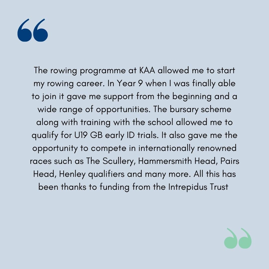 Year 13 student Tashi, reflects on her rowing journey, from novice to GB U19 hopeful in just 4 years! 🙌🏆🏅
.
.
.
Tashi's amazing story has inspired the 221 KAA students rowing with @fulhamreachboatclub this year, made possible with donations to the