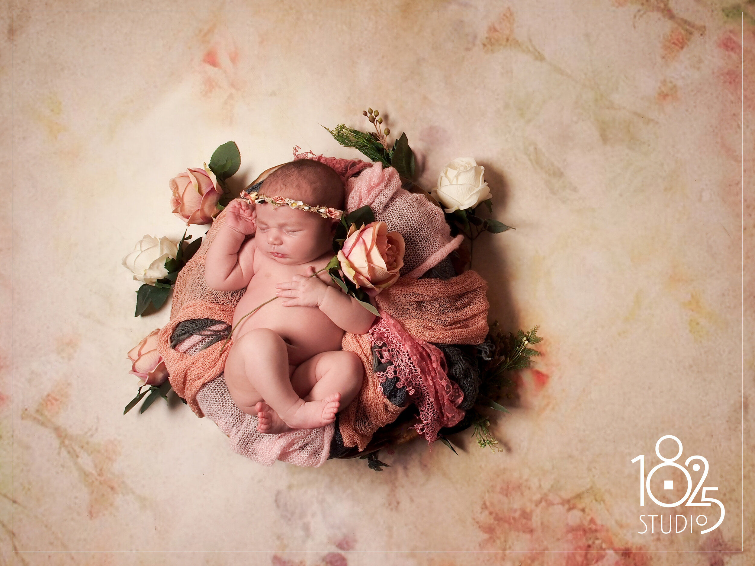 At Studio1825 we have a range of props, backdrops and blankets for your newborn photos. Have a chat with us and see what suits your families style and we'll make sure we have it all ready for when you arrive for your baby's photoshoot with us, right