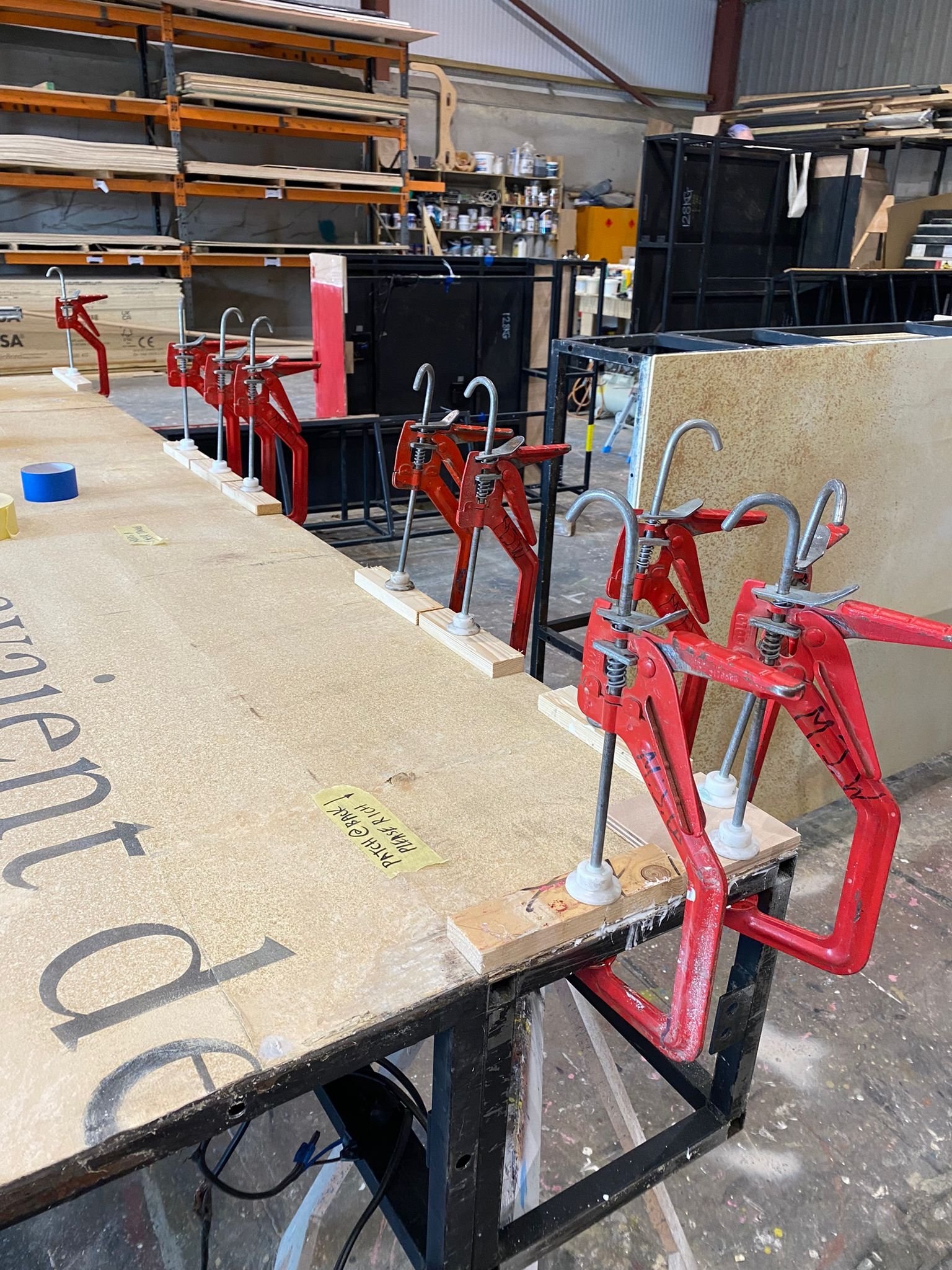 Royal Opera and Ballet. Set refurbishment. Set construction.