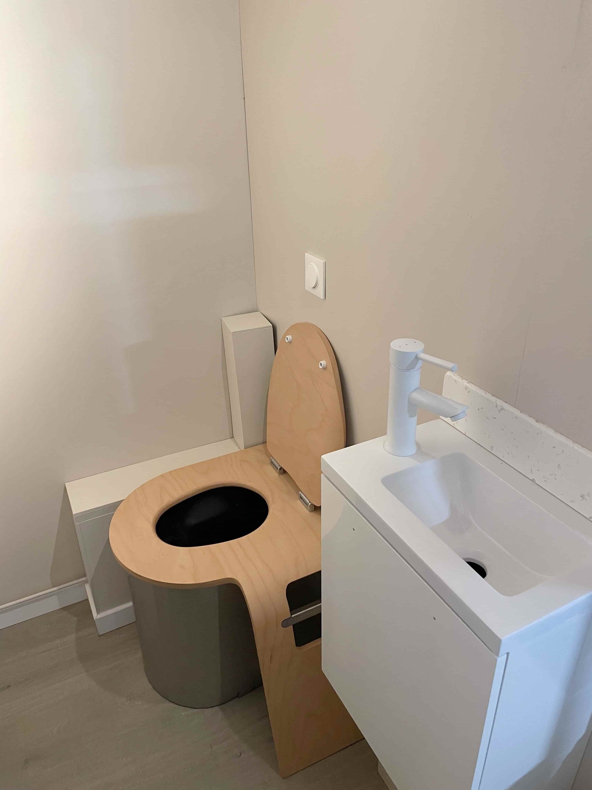Toilettes sèches Tiny House — SENJA Tiny House