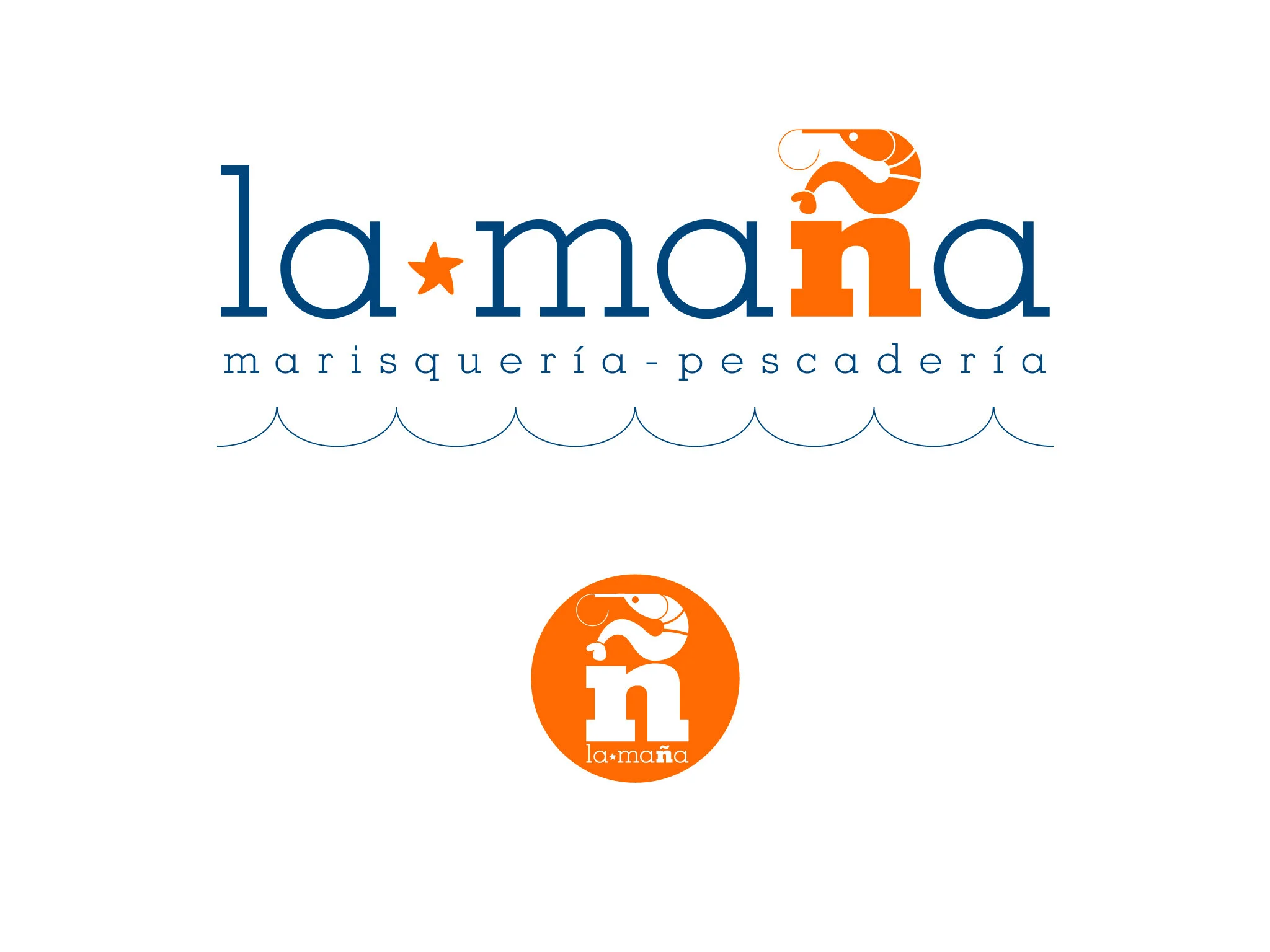 logo &amp; brand design for fish store la maña