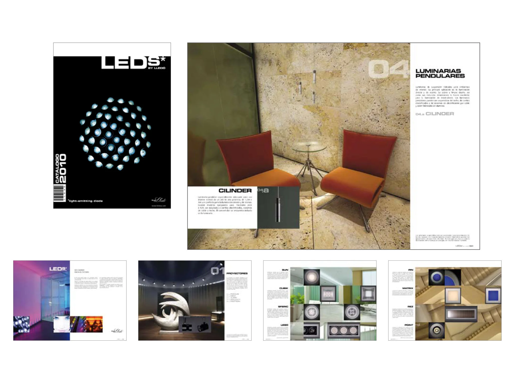 catalog design for led light fixtures