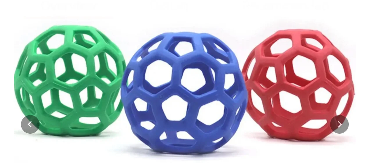 Hexagon dog clearance ball