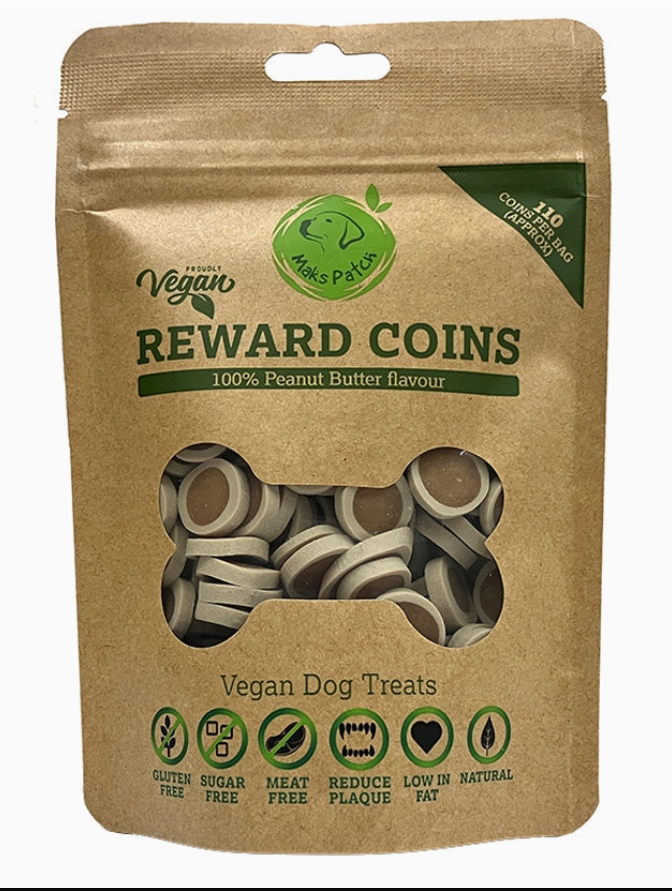 Maks Patch Peanut Butter Reward Coins Training Treats