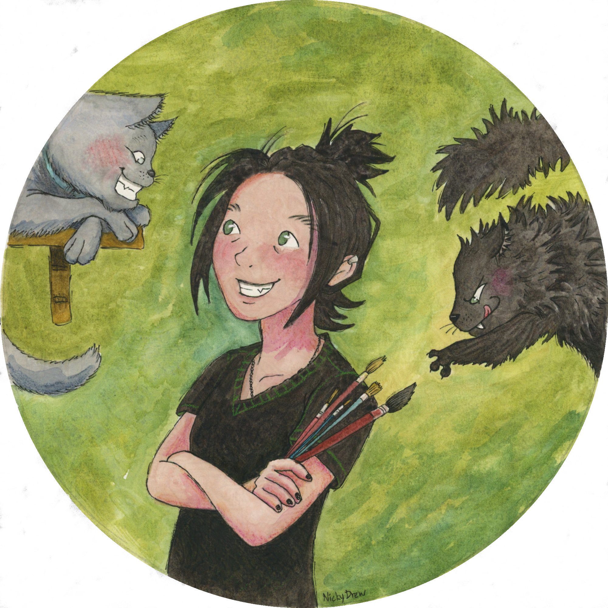 Nicky Draws Animation About 1 — Nicky Drew