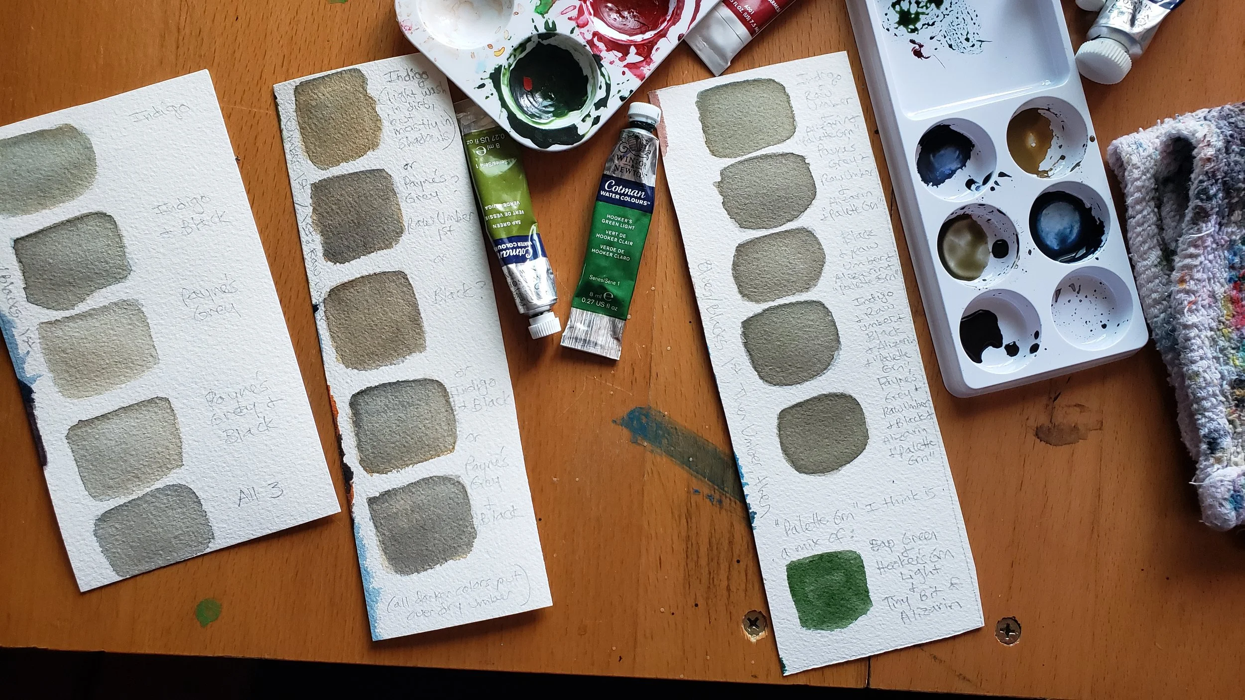 How to Paint Mud, Dirt, and Rock in Watercolors — Nicky Drew Illustration