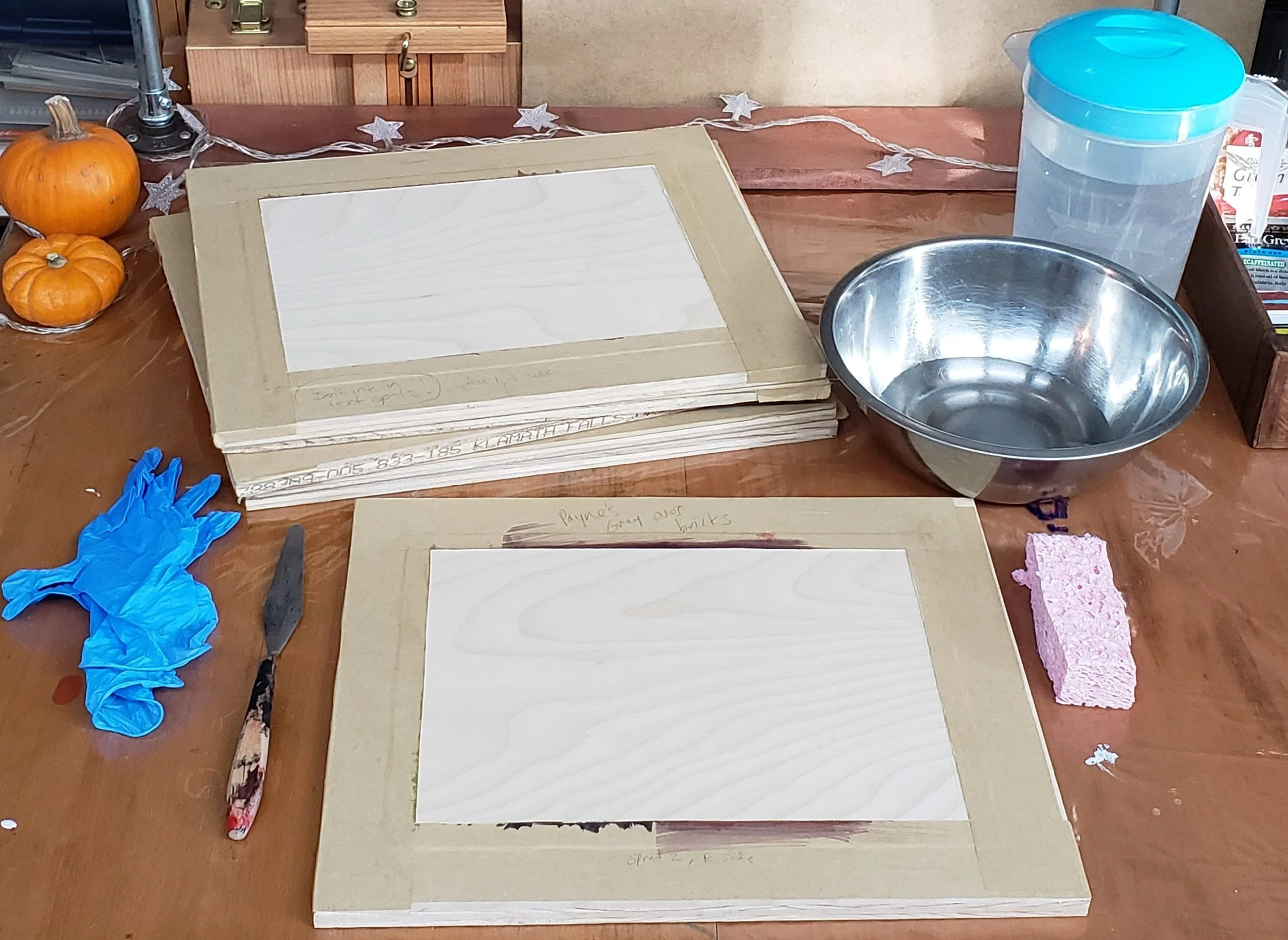 How to Remove Gummed Tape from Watercolor Stretching Boards — Nicky Drew