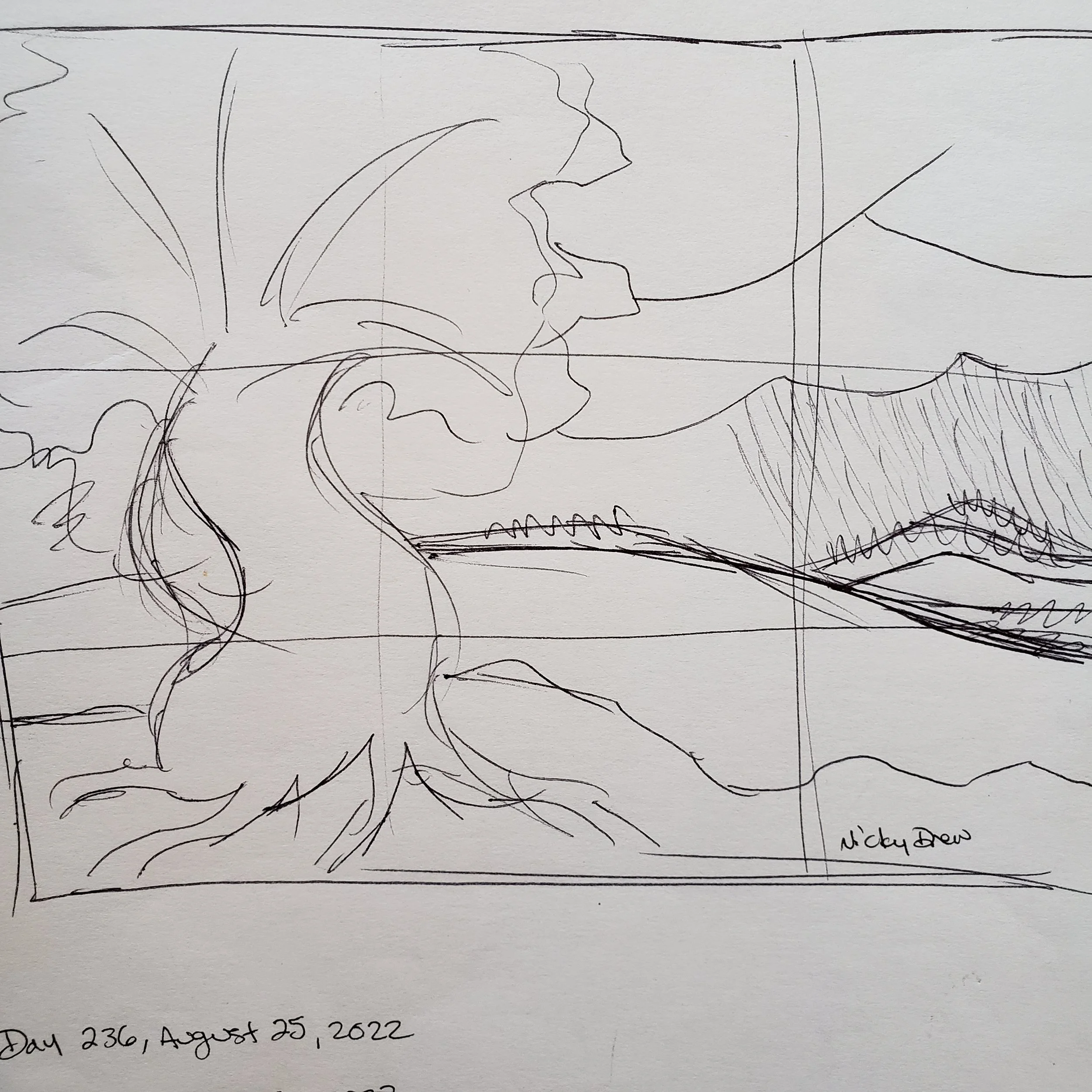 365 Days of Sketchbook: Week 34 — Nicky Drew