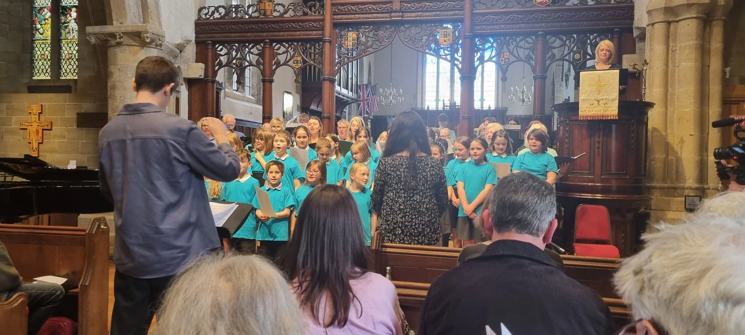 The premiere of our Ryedale Primary Schools Choir