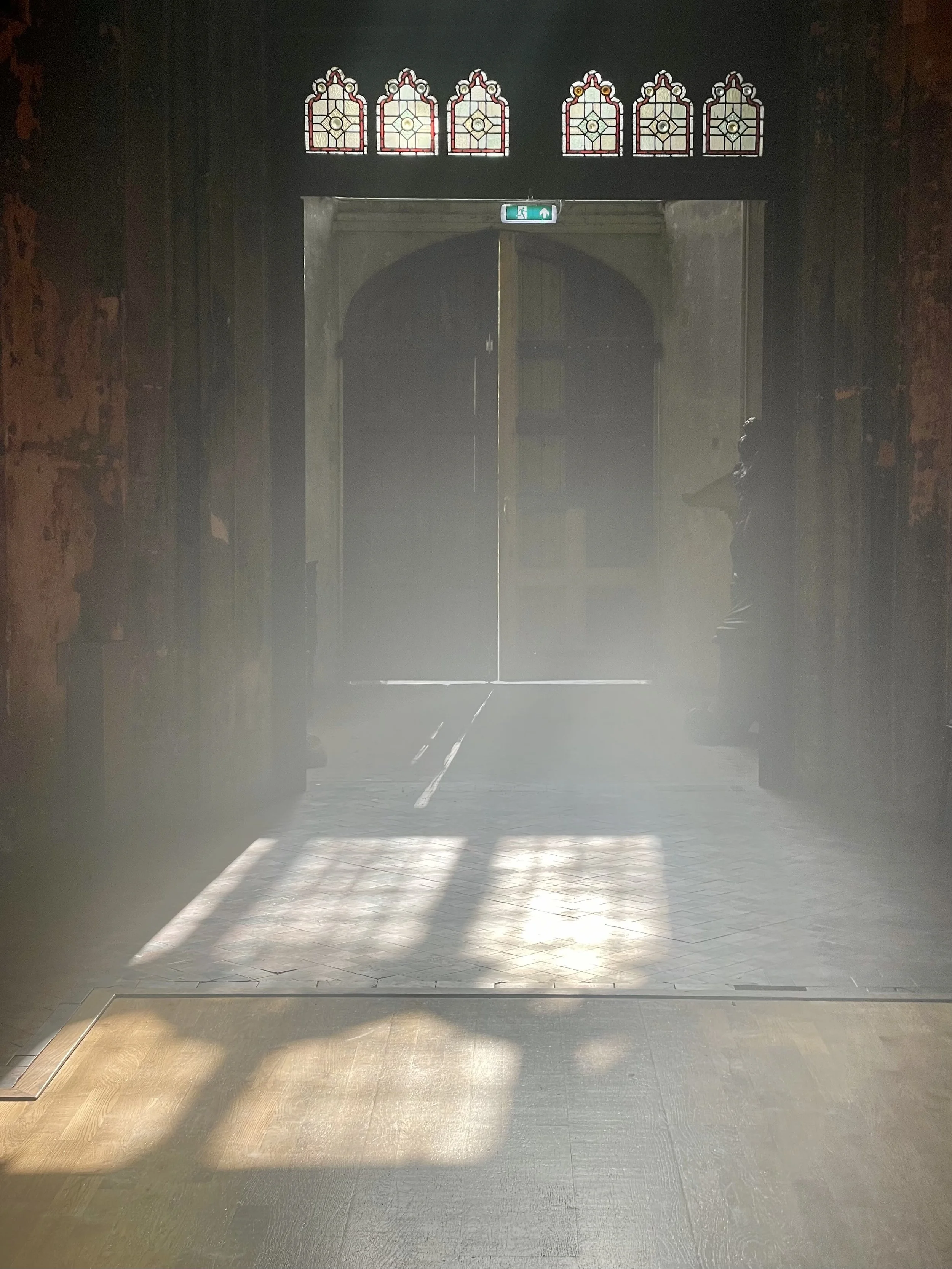 Conscious connected breath work at the mount without