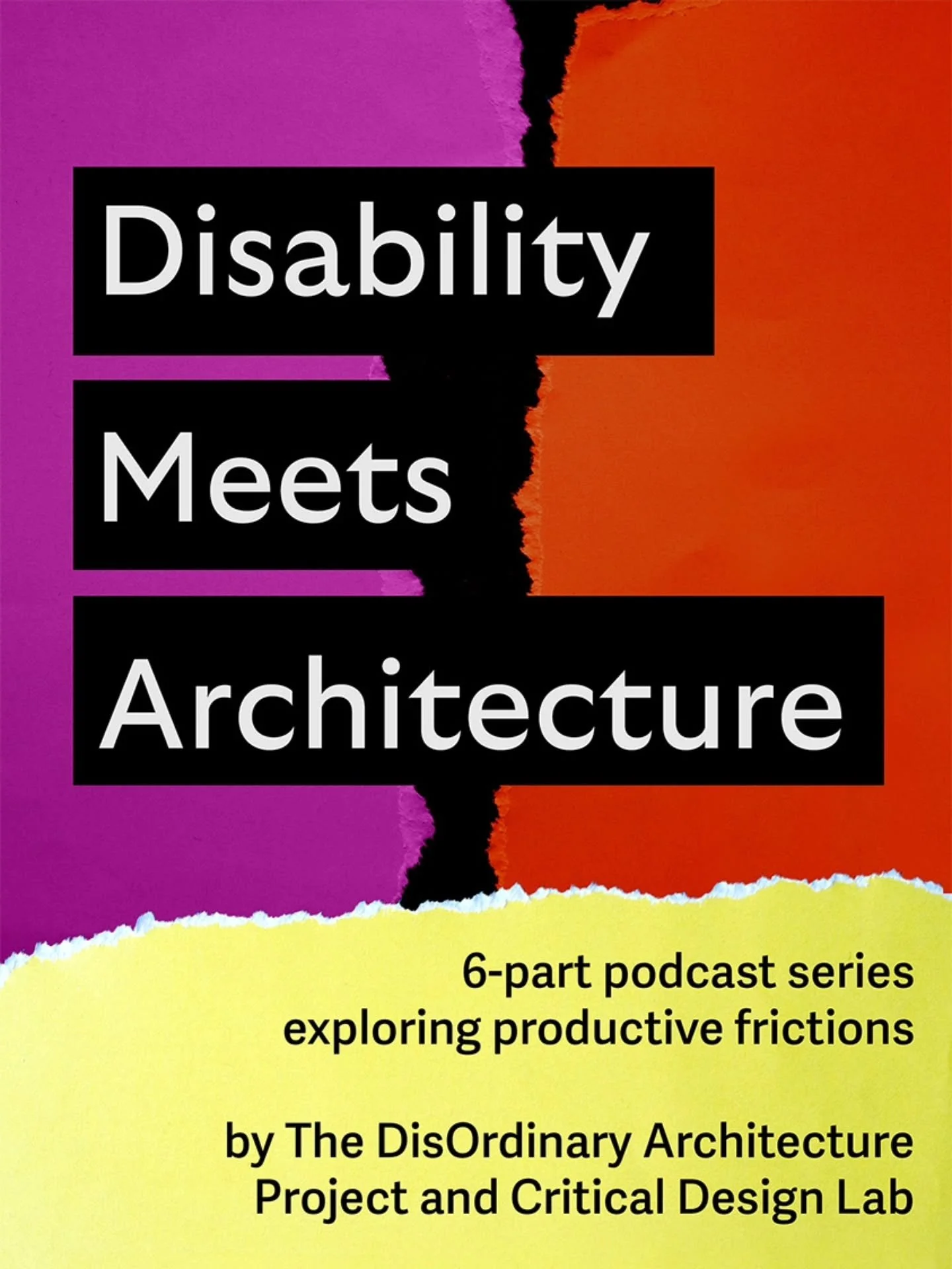 What are the tensions and takeaways from our new podcast series? 💭 

The fifth and final conversation in our brand new podcast series &lsquo;Disability Meets Architecture&rsquo; sees the coordinators of the podcast series explore key themes, tension