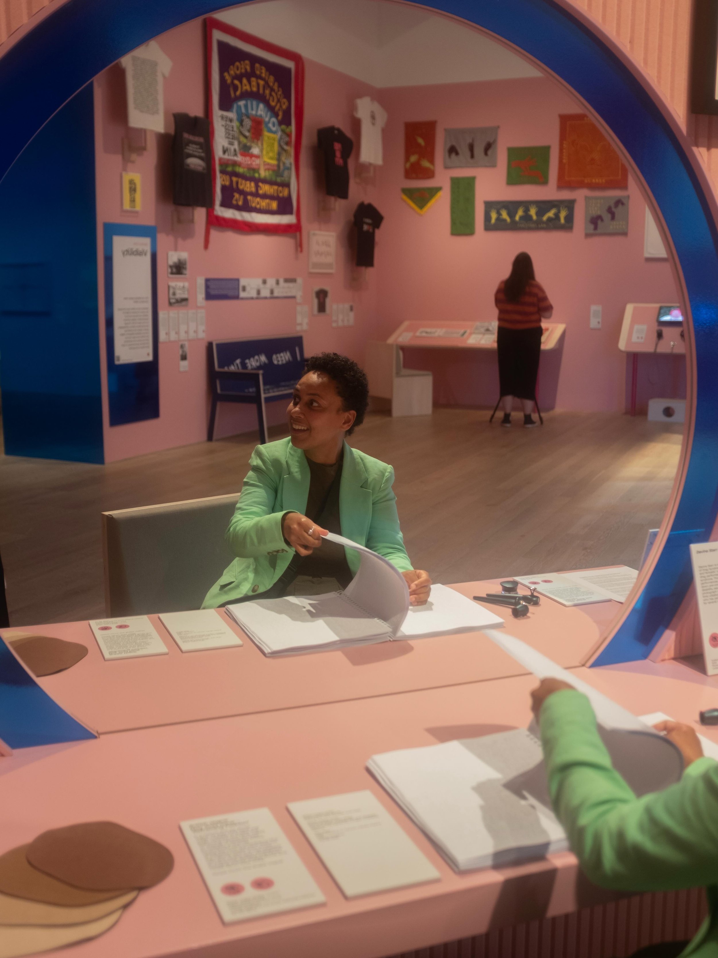 Design and Disability is now open at V&amp;A Dundee 🎉

We&rsquo;ve been doing workshops with the team to advise on how to create an exhibition that goes beyond compliance towards embracing disabled lived experience, just like the show itself. It has