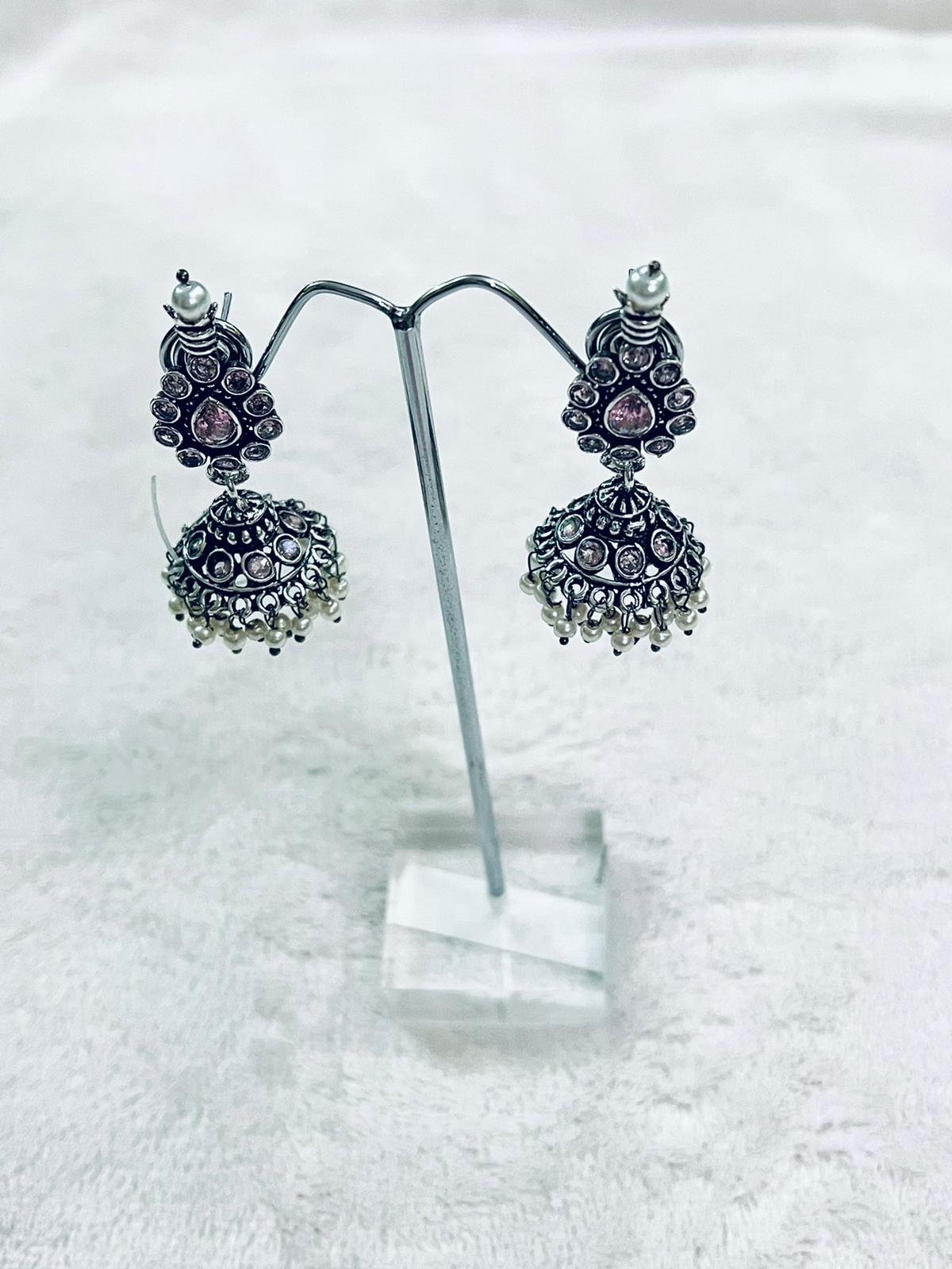 Oxidized_Earrings
