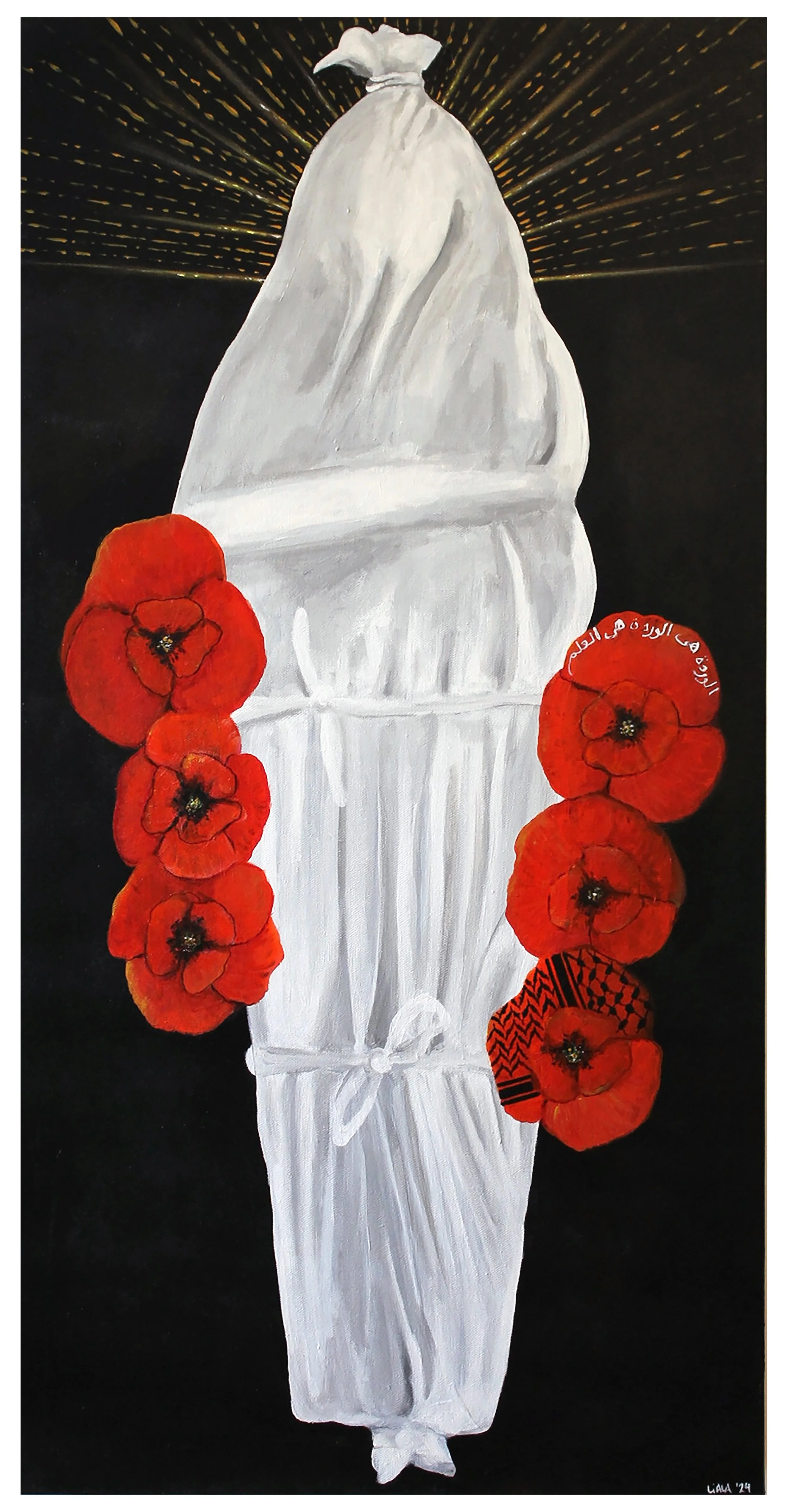 The Martyr
2024
Acrylic on canvas
18 x 36 inches
